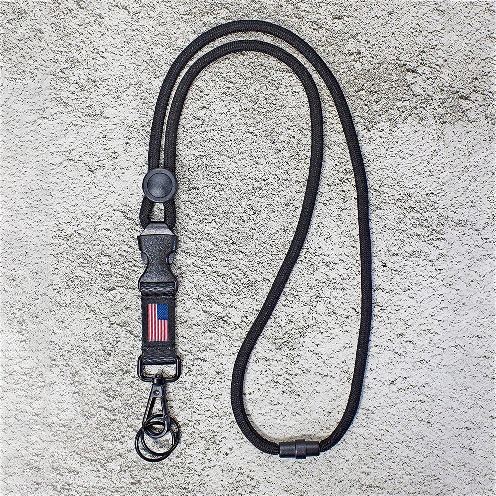 JWDX Banner Clearance Heavy and with Flag Round C4 Duty Durable Us Lanyard Buckle Lanyard Tools & Home Improvement As shown