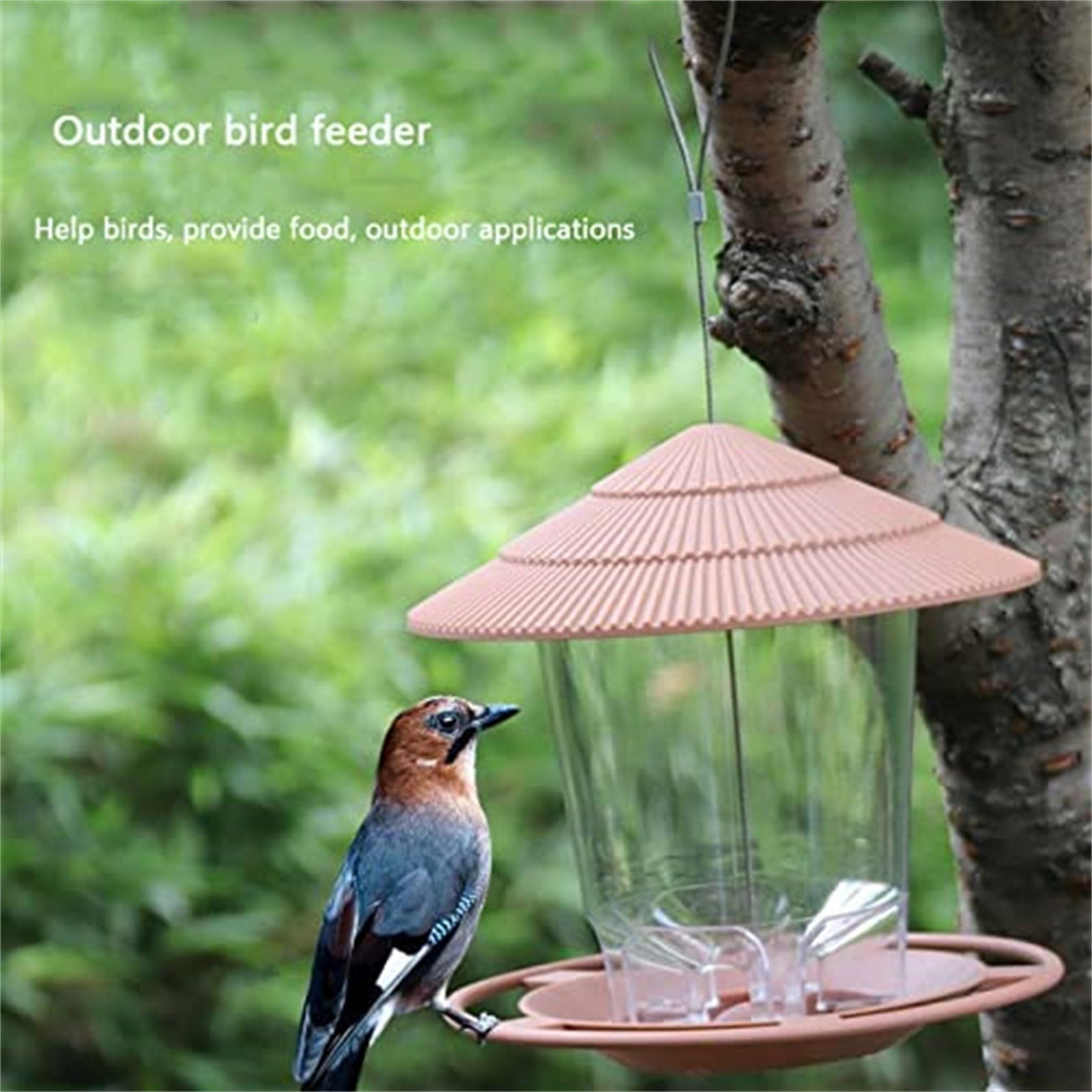 JWDX BigBird Outdoor Hanging Wild Bird Feeder