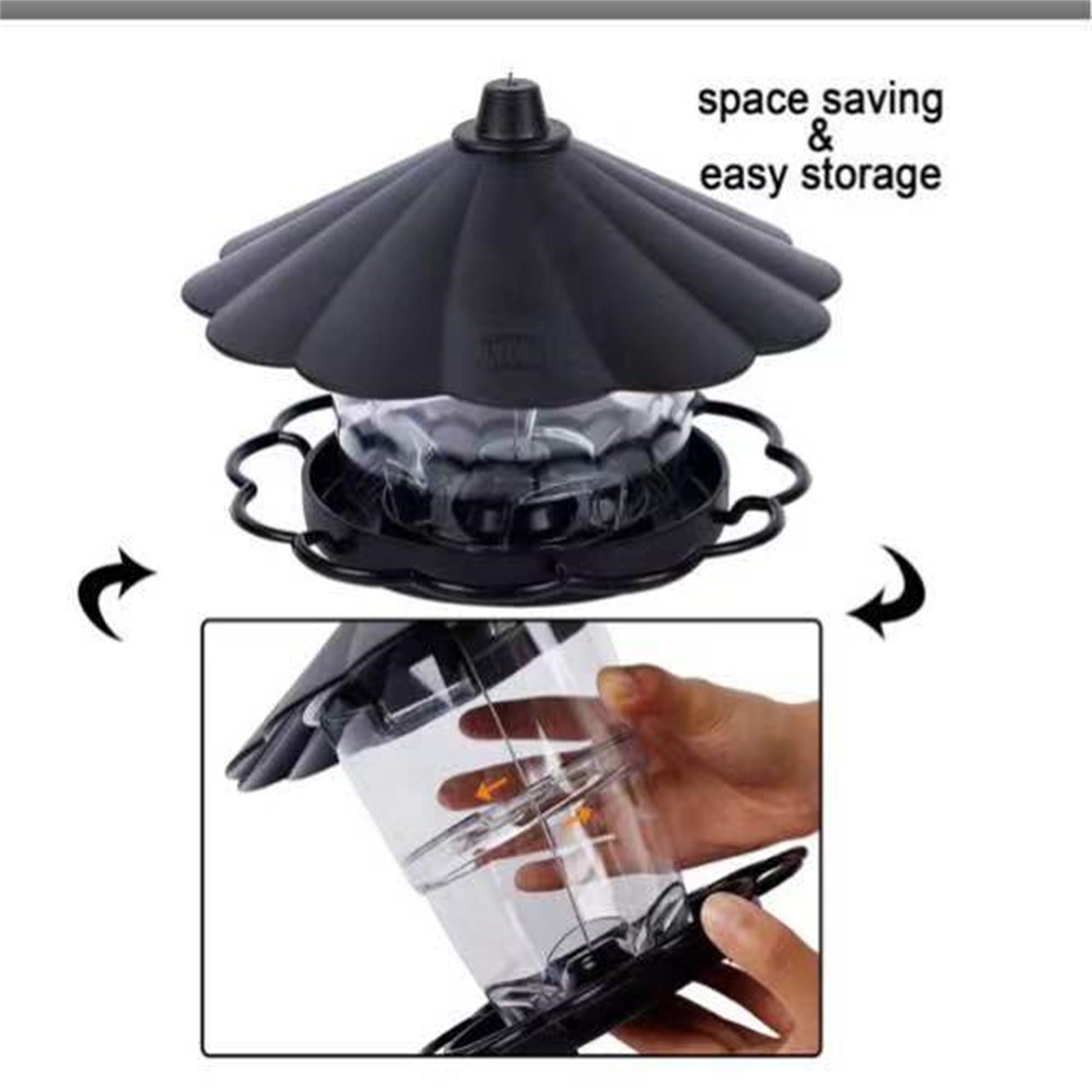 JWDX BigBird Outdoor Hanging Wild Bird Feeder