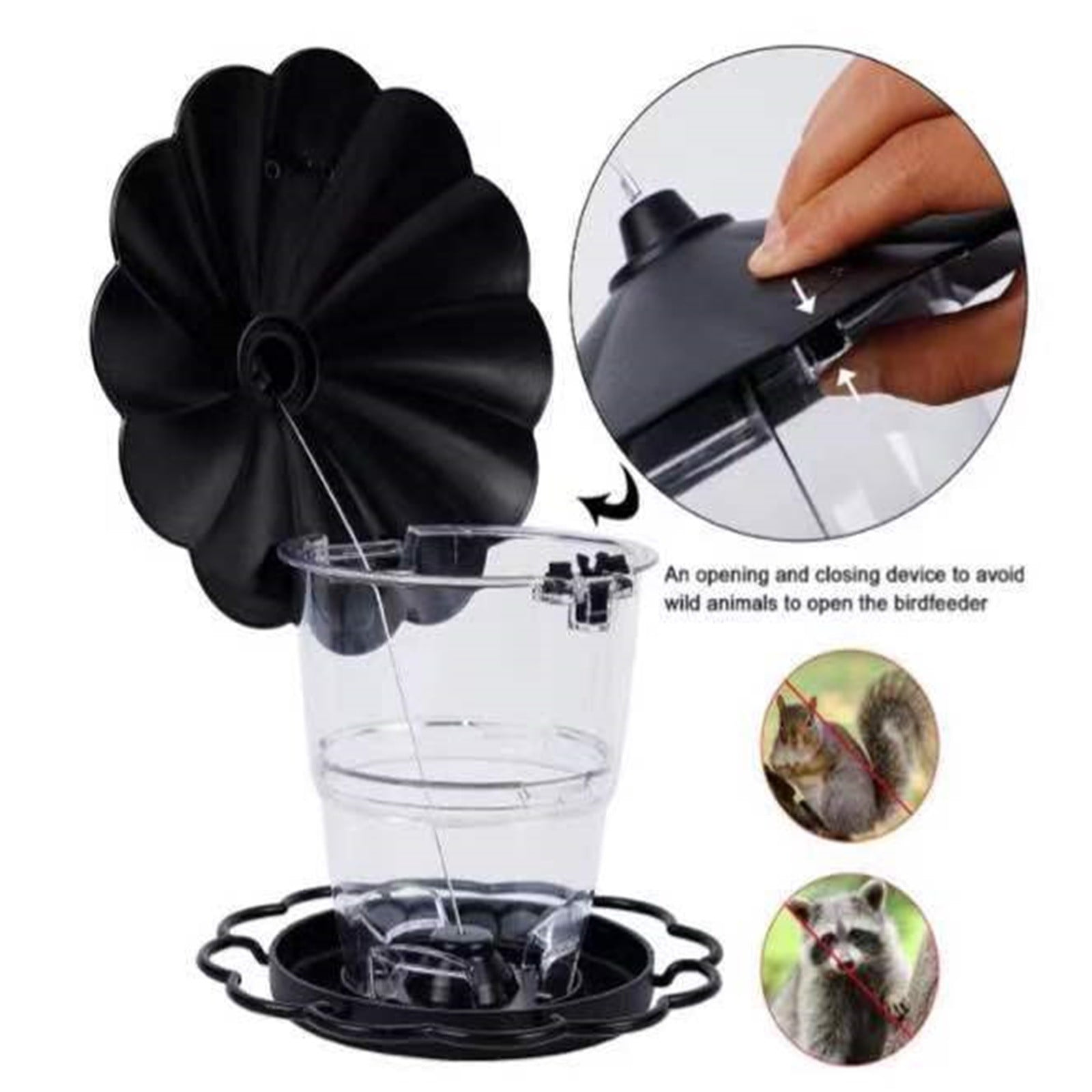 JWDX BigBird Outdoor Hanging Wild Bird Feeder