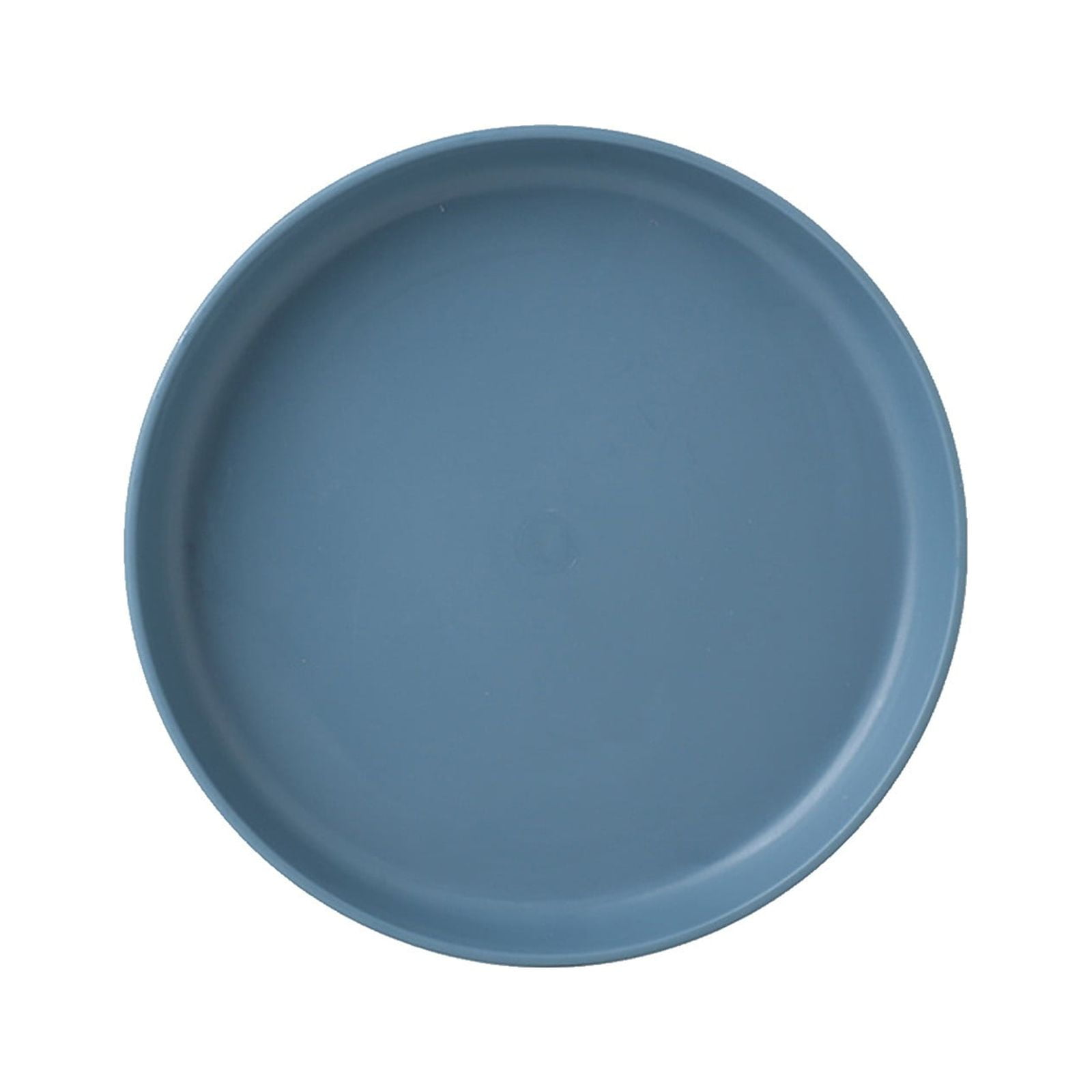 JWDX Baking Trays and Trays Clearance! Macaron Spit Bone Dish Spit Bone Dish Household Snack Small Dish Pickle Dish Plastic Snack Cake Dish Dining Table Garbage Plate, Include 1Pc Plate Blue