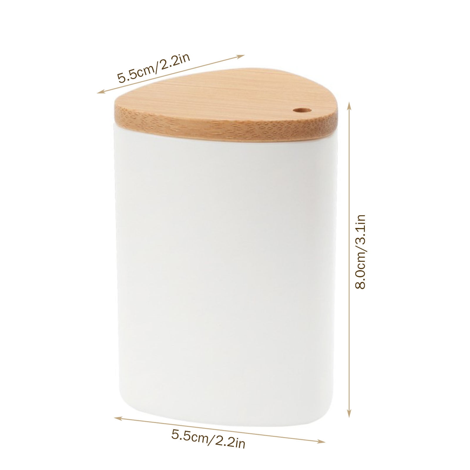 JWDX Storage Containers Clearance! Toothpick Container Toothpick Storage Box Home Hotel Simple White Toothpick Bottle Suitable for Family Restaurant Hotel