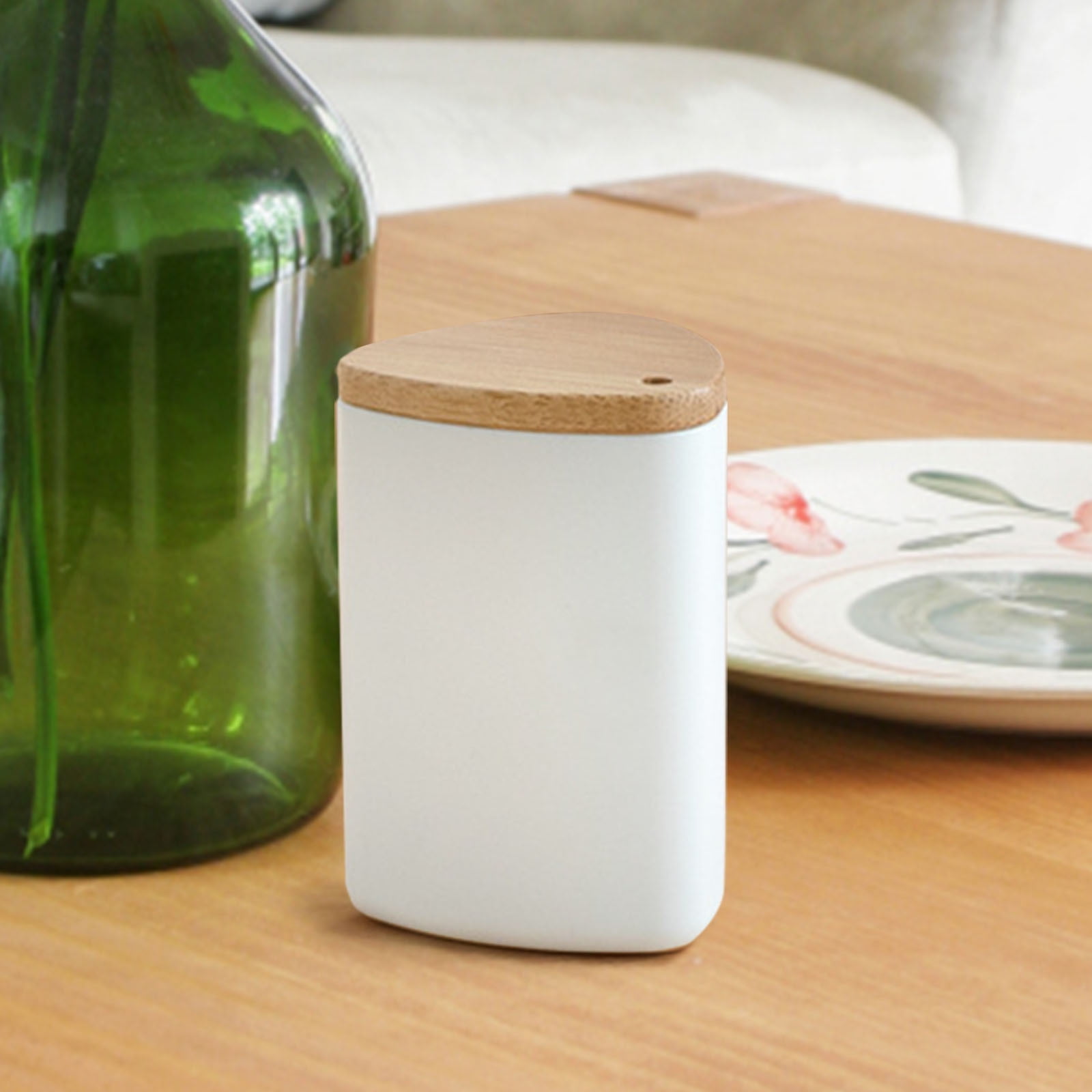 JWDX Storage Containers Clearance! Toothpick Container Toothpick Storage Box Home Hotel Simple White Toothpick Bottle Suitable for Family Restaurant Hotel