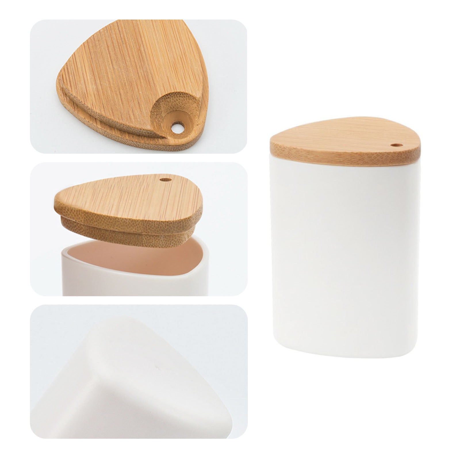 JWDX Storage Containers Clearance! Toothpick Container Toothpick Storage Box Home Hotel Simple White Toothpick Bottle Suitable for Family Restaurant Hotel