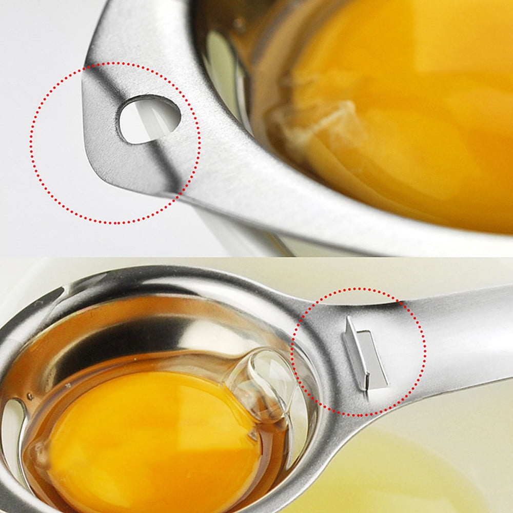 JWDX Bakeware Clearance! Kitchen Silver Egg Yolk Steel Tool Separator White Stainless Gadget Cooking Kitchen,Dining & Bar