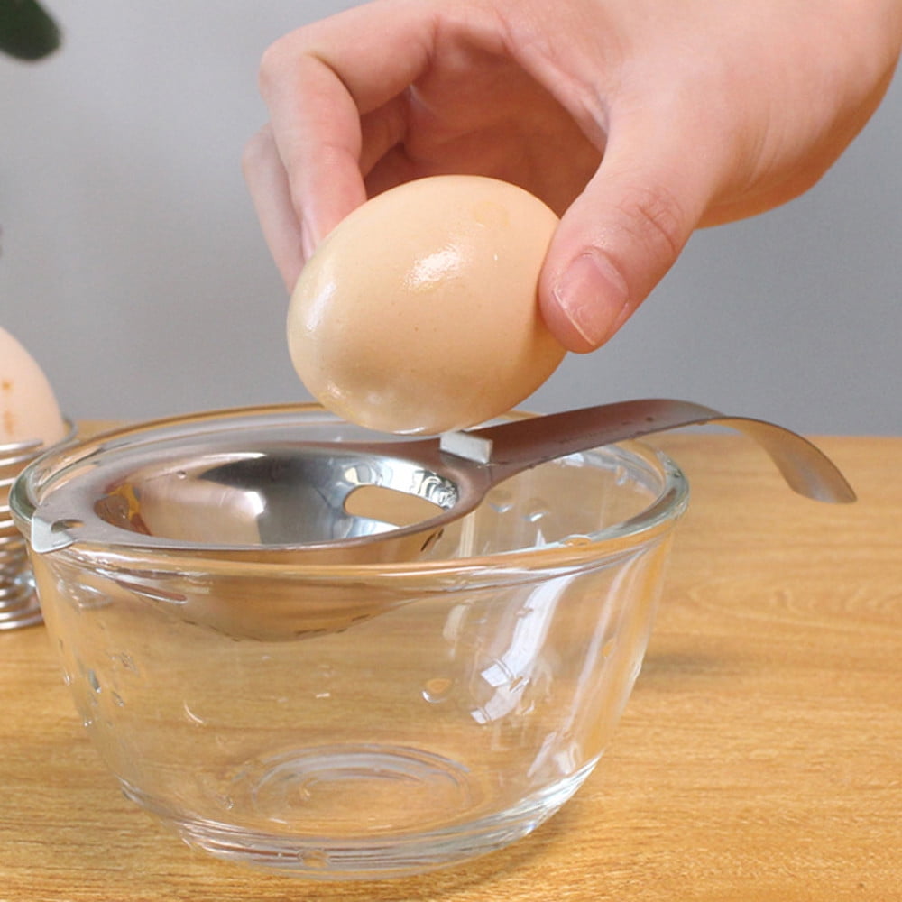 JWDX Bakeware Clearance! Kitchen Silver Egg Yolk Steel Tool Separator White Stainless Gadget Cooking Kitchen,Dining & Bar