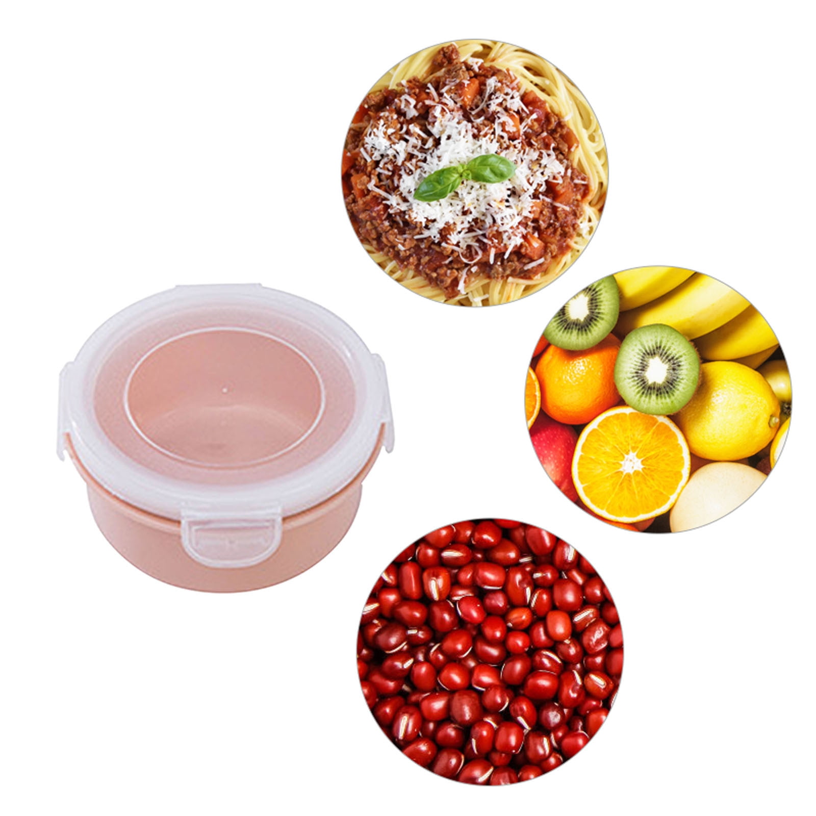 JWDX Storage Containers Clearance! Simple Refrigerator Preservation Box Small Lunch Box Kitchen Lunch Box Plastic Storage Box Sealed Box for Lunch Kitchen Arrangement