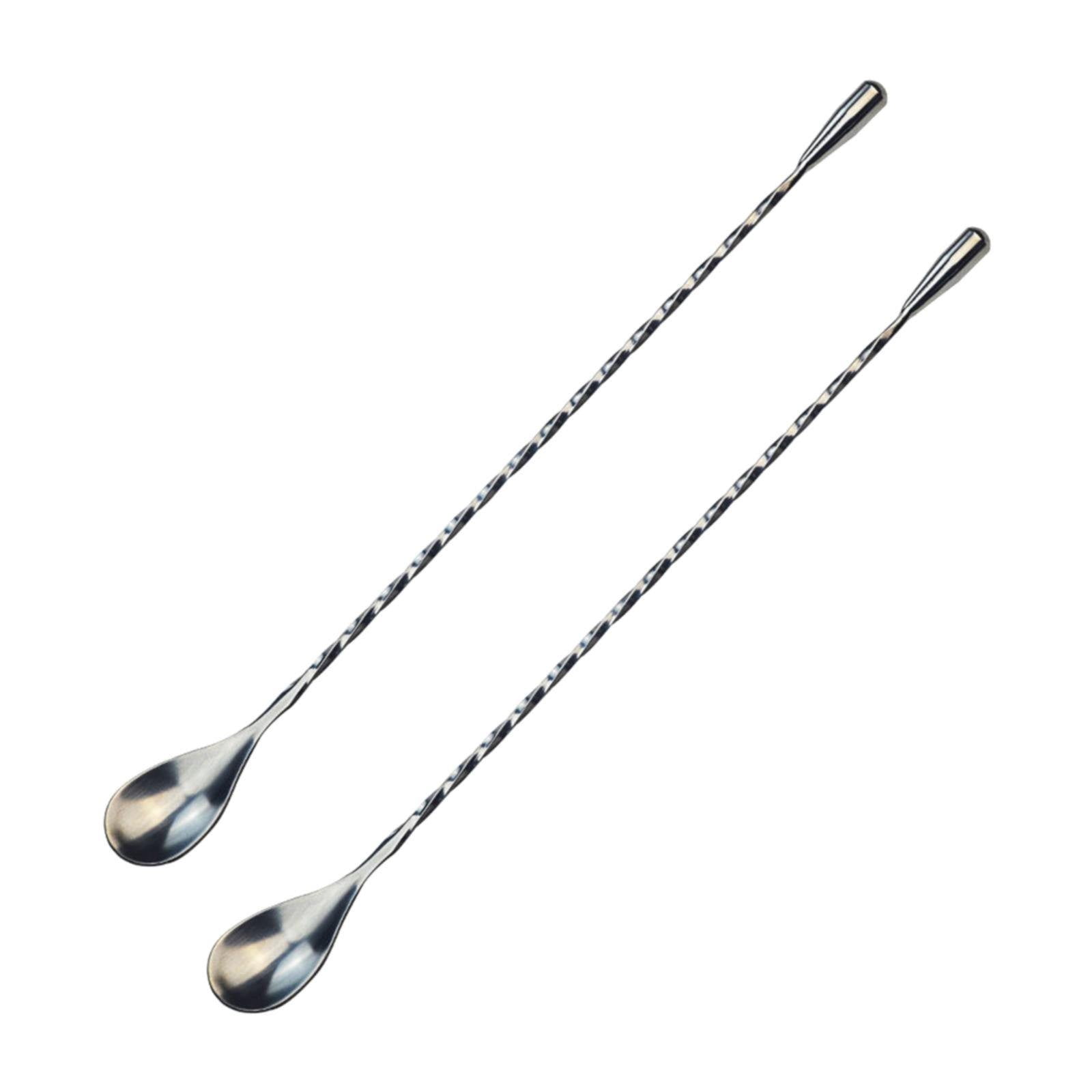 JWDX Tableware Clearance! Stainless Steel Bar Spoon Long Handle Threaded Water Drop Spoon Cocktail Spoon Coffee Stirring Spoon Mixing Rod JWDX Tableware Clearance! Stainless Steel Bar Spoon Long Handle Threaded Water Drop Spoon Cocktail Spoon Coffee Stirring Spoon Mixing Rod