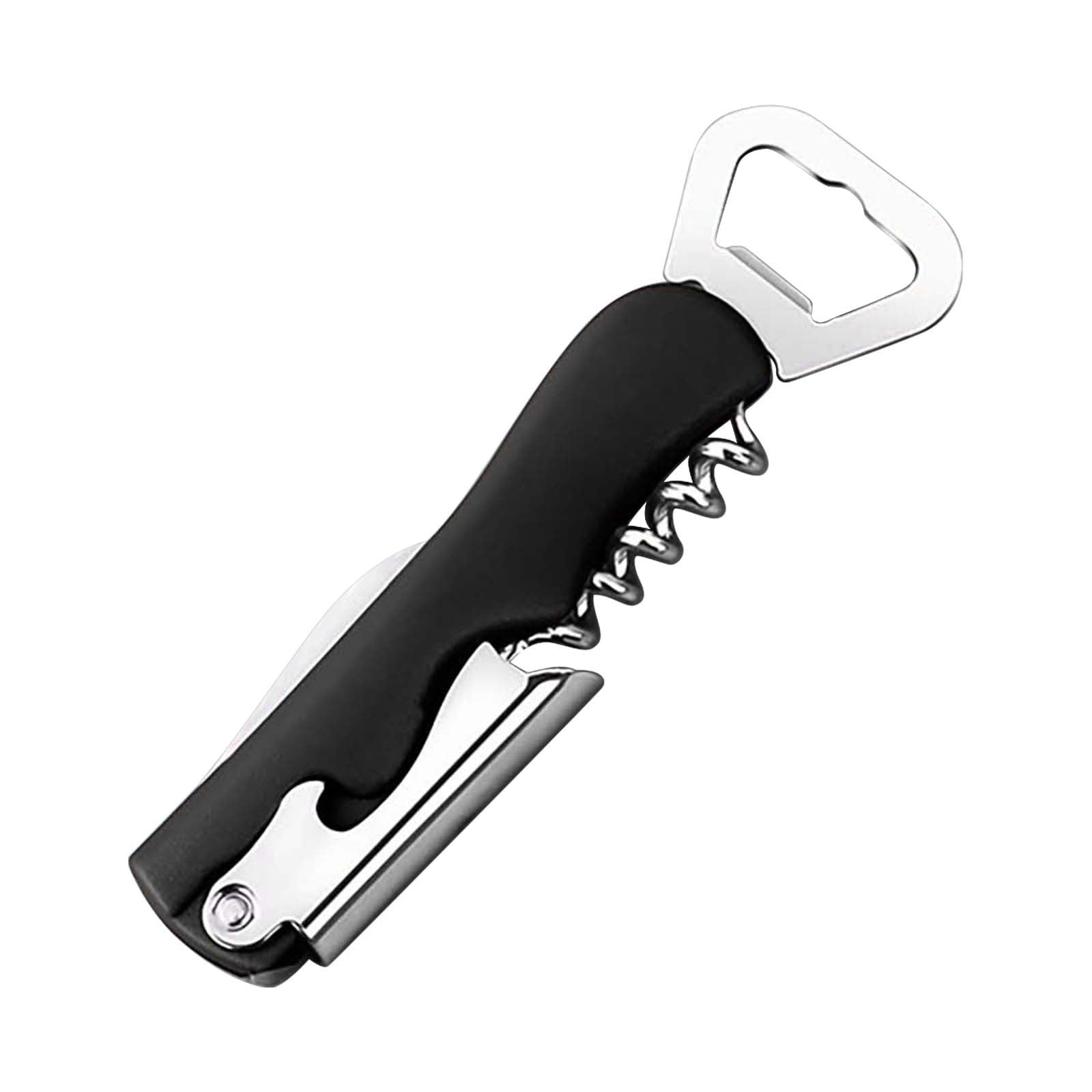 JWDX Bottle and Can Openers Clearance! Home Steel Beer Wine Opening Tools 4 in 1 Stainless Steel Wine Opening Tools Home Cans Kitchen Restaurant and Bar