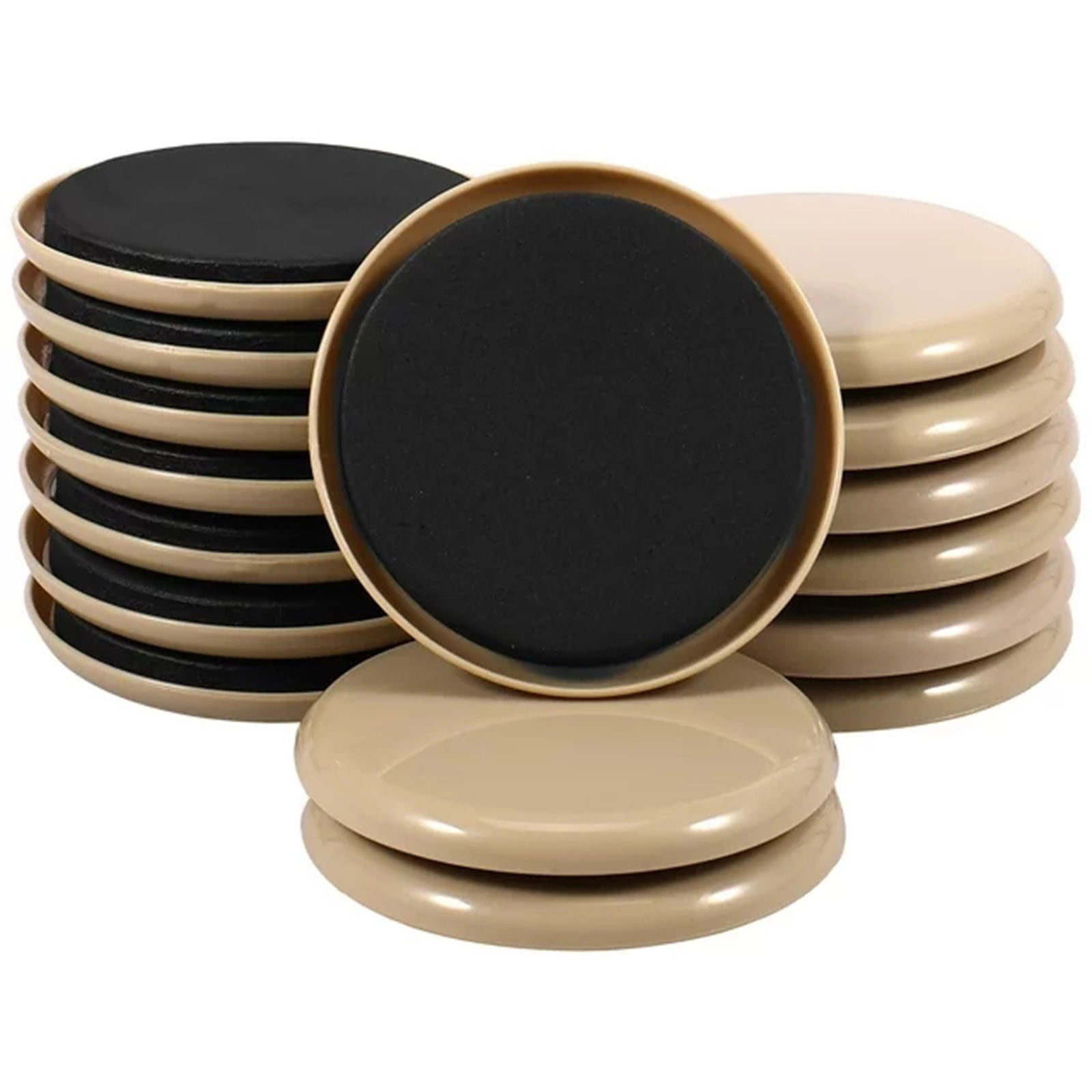 JWDX Furniture Protection Clearance! Furniture Sliders 16 Pack Plastic Rubber Sliders for Furniture Legs 3.5 Inch Furniture Carpet Moving Pads Chair Leg Floor Protectors Movers Reusable Black JWDX Furniture Protection Clearance! Furniture Sliders 16 Pack Plastic Rubber Sliders for Furniture Legs 3.5 Inch Furniture Carpet Moving Pads Chair Leg Floor Protectors Movers Reusable Black