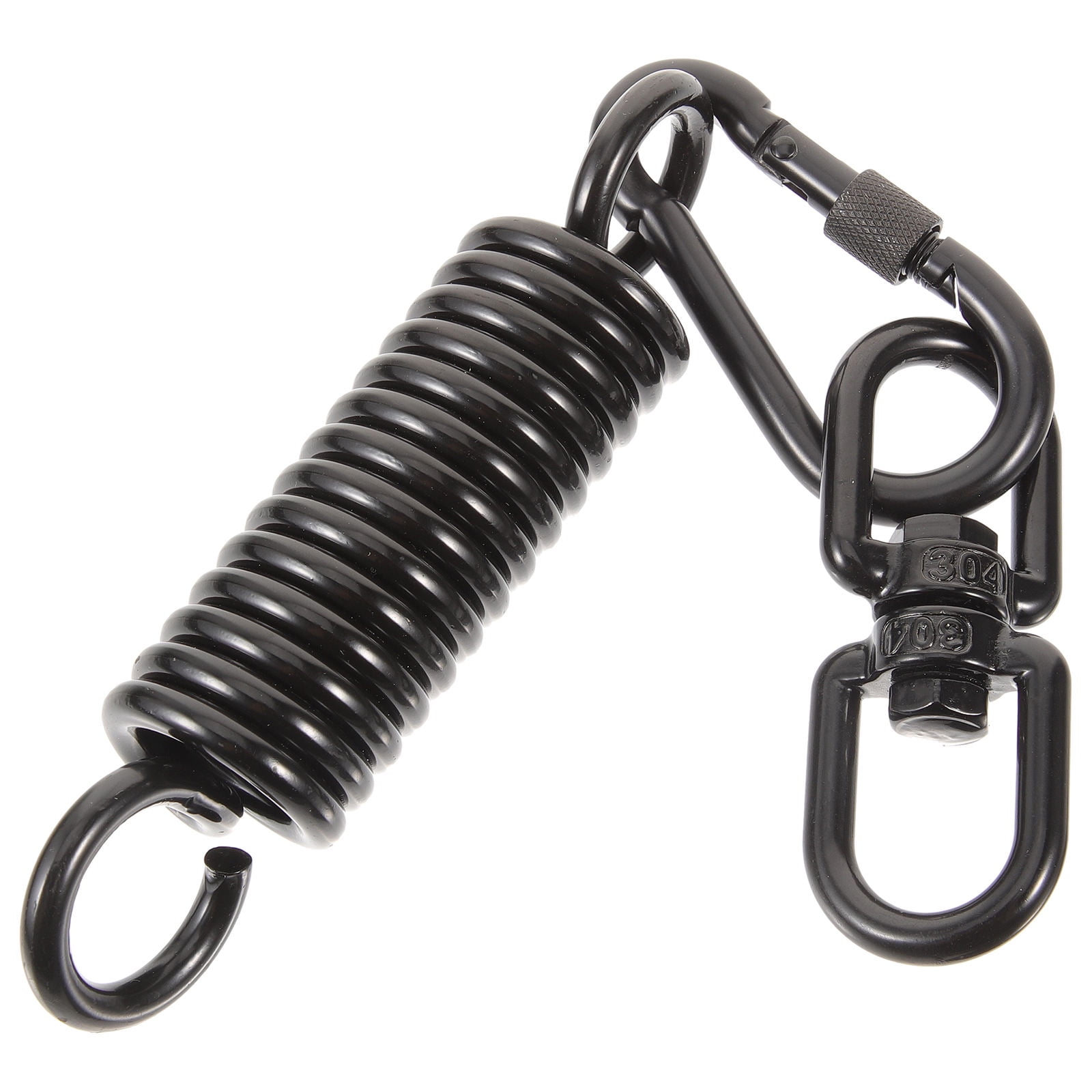 SWETRACE Porch Swing Springs Heavy Duty Black 1 Set 5.9x1.2in SWETRACE Porch Swing Springs Heavy Duty Black 1 Set 5.9x1.2in