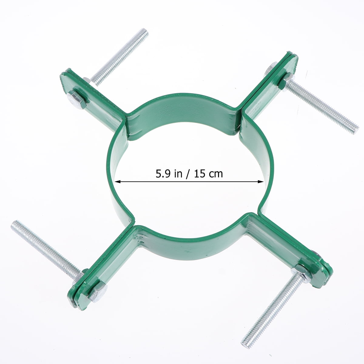 Masteelf Durable Iron Tree Fixator for Outdoor Use with Easy Application Green Color 15cm Diameter