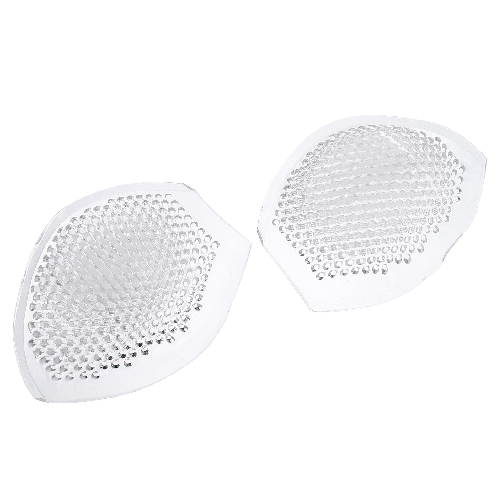 Worgeous Silicone Bra Pads for Women Transparent Reusable Cup Shaped Inserts Well Fixed Not Easy to Fall Off 1 Pair
