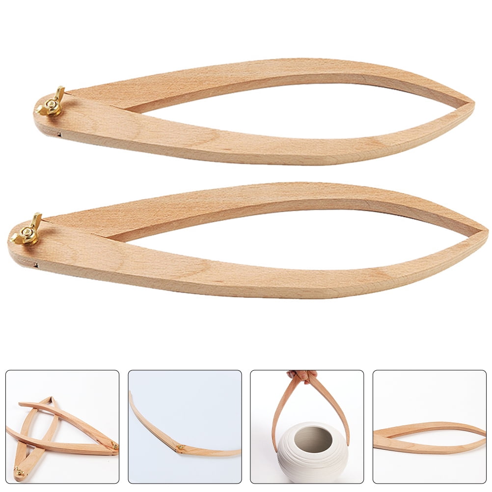 Masteelf 2Pcs Measurement Calipers for Hobbyists in Wood Carving and Shaping Modeling Supplies