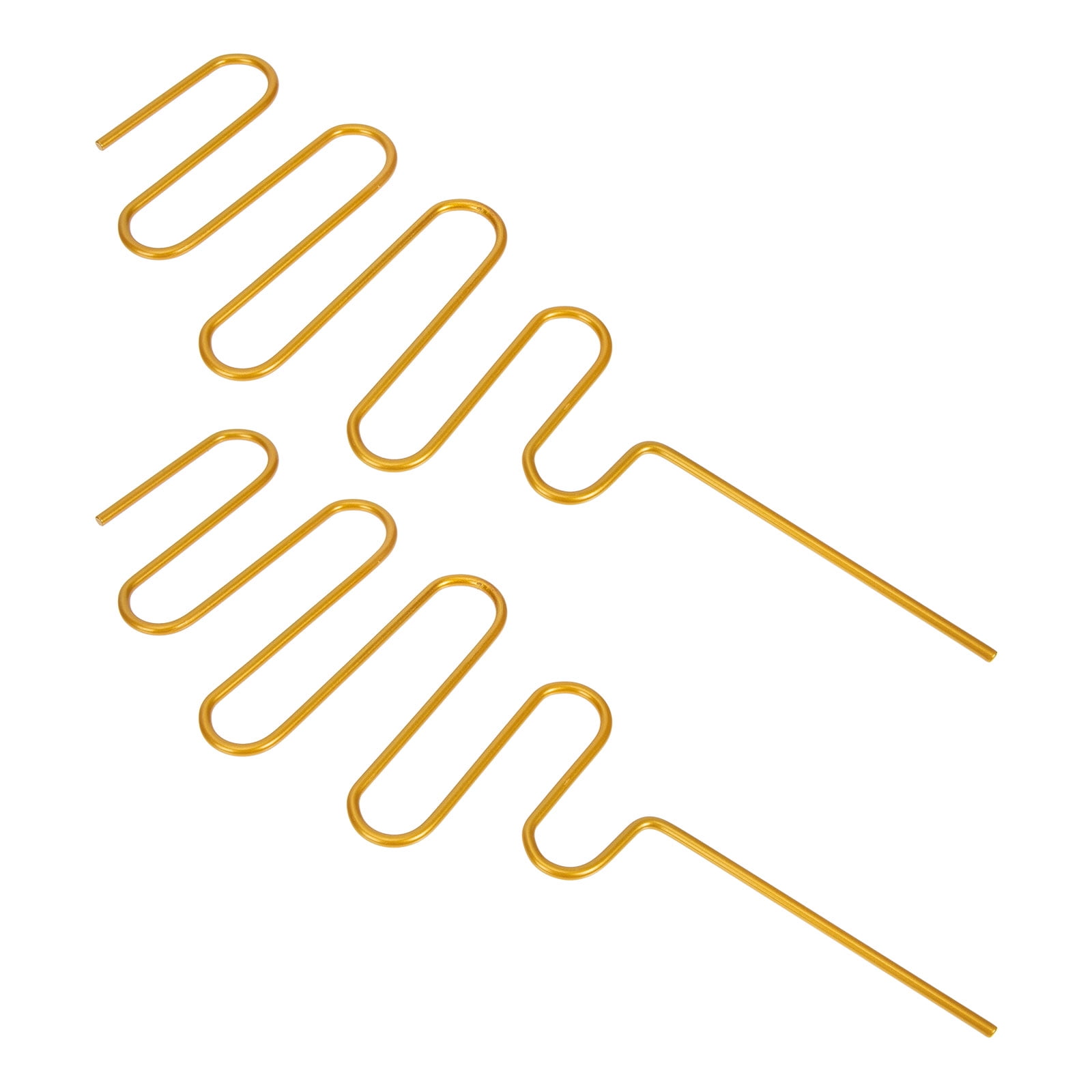 SWETRACE 2Pcs Curved Shape Iron Garden Trellis for Indoor Potted Plants Home Decorative Support 13.4x4.1in SWETRACE 2Pcs Curved Shape Iron Garden Trellis for Indoor Potted Plants Home Decorative Support 13.4x4.1in