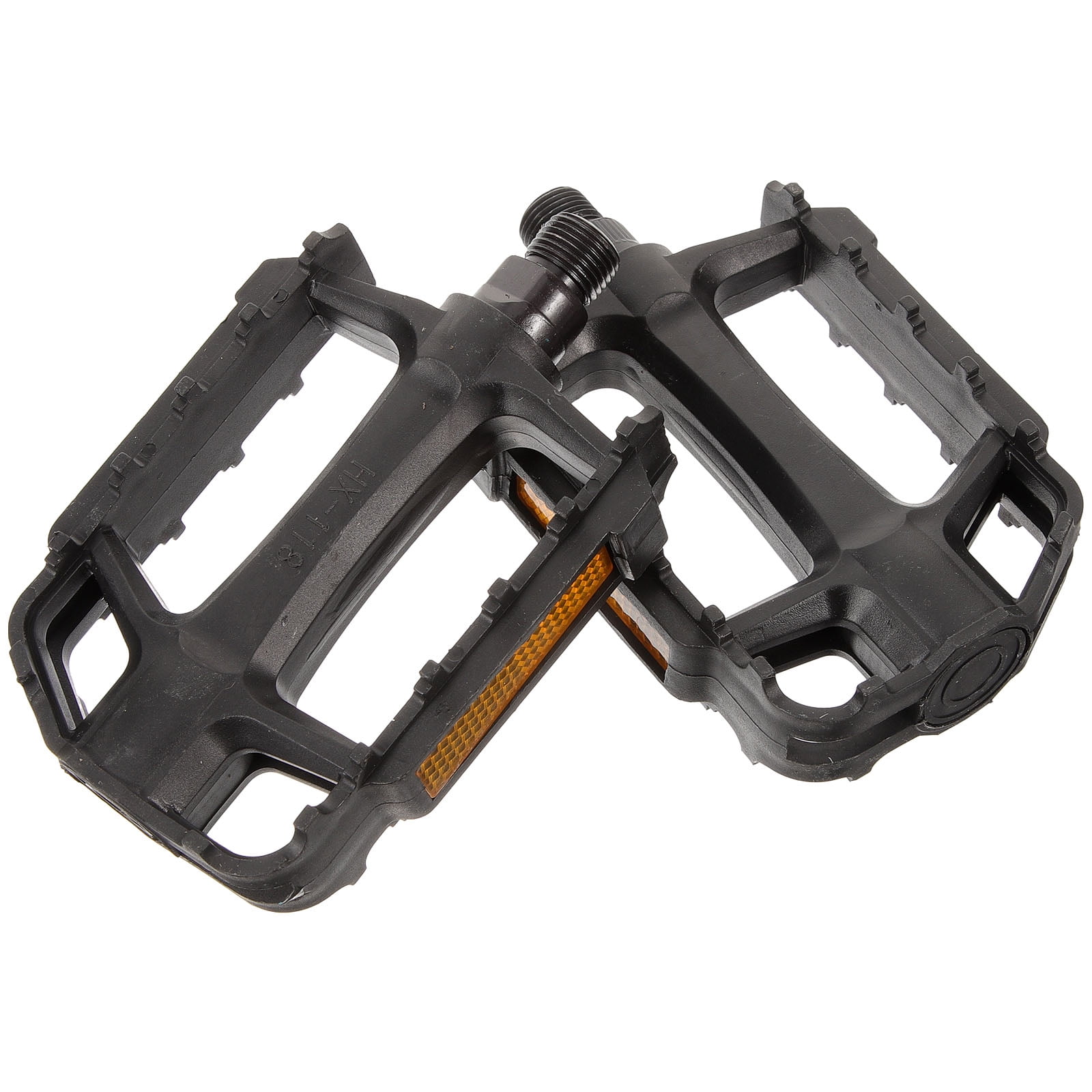 SWETRACE 2Pcs Flat Bike Pedals Carbon Steel Replacement for Road and Mountain Bikes Black SWETRACE 2Pcs Flat Bike Pedals Carbon Steel Replacement for Road and Mountain Bikes Black