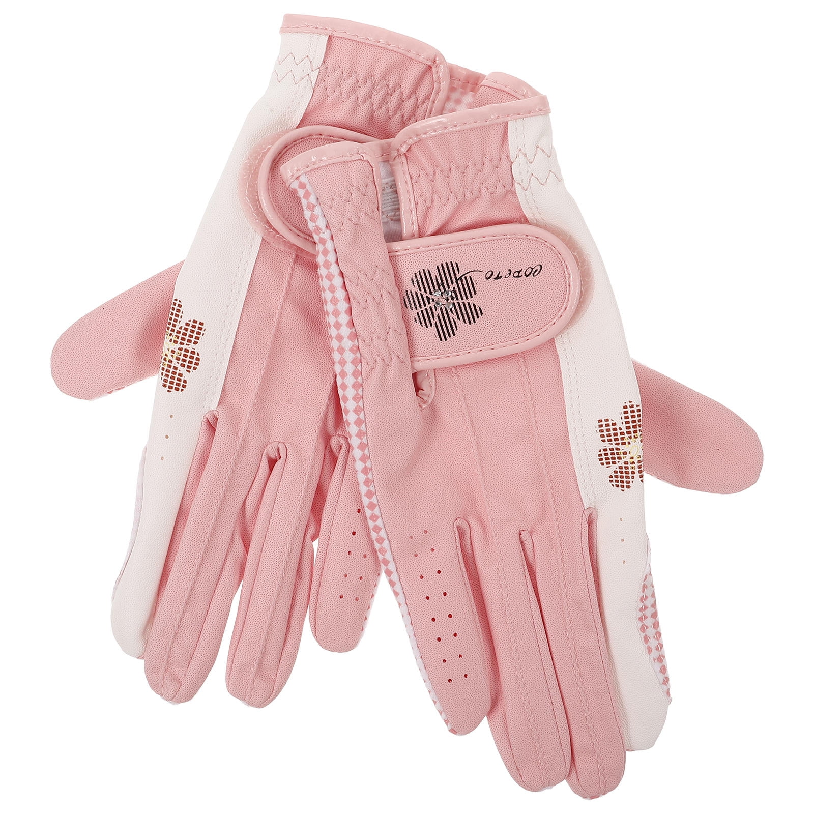 SWETRACE Golf Gloves Women Specific Fit Pink 1 Pair 7.9X3.7X0.1in SWETRACE Golf Gloves Women Specific Fit Pink 1 Pair 7.9X3.7X0.1in