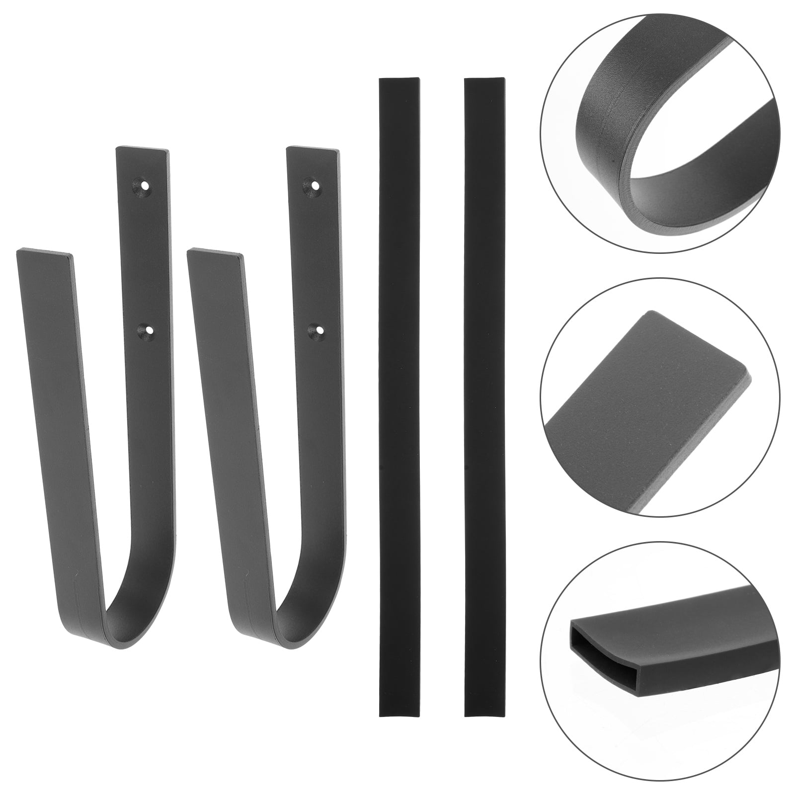 SWETRACE 1Set Iron Surfboard Hanging Hook Deep Gray Simple Design for Sports Equipment Wall Storage 11.8x3.1x1.1in SWETRACE 1Set Iron Surfboard Hanging Hook Deep Gray Simple Design for Sports Equipment Wall Storage 11.8x3.1x1.1in