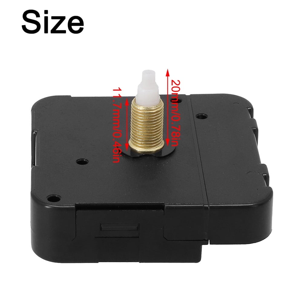 Diy Quartz Clock Movement Movemen Mechanism Spindle 8-31Mm Repair Kit Multi-Size 17Mm 17 mm Diy Quartz Clock Movement Movemen Mechanism Spindle 8-31Mm Repair Kit Multi-Size 17Mm 17 mm