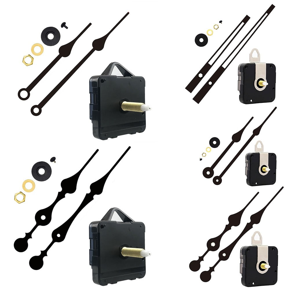 Quality Silent Quartz Diy Mechanism Movement Kit Large Long Hands Clock Movement High Torque Wall Clock Accessories Black E Smile Home D Quality Silent Quartz Diy Mechanism Movement Kit Large Long Hands Clock Movement High Torque Wall Clock Accessories Black E Smile Home D