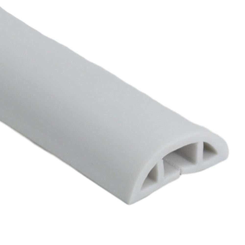 Floor Cord Cover Extension Wiring Duct Protector Power Cable Protector Hider Covers Practical Wire Organizer Cord Protector 1M D20-Grey Smile Home D20-White