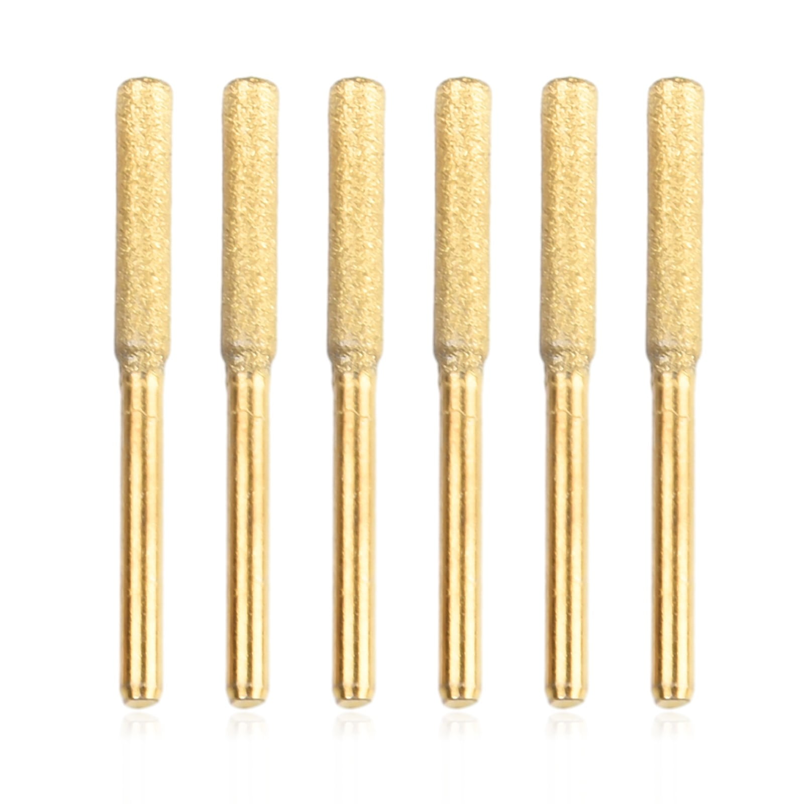 6Pcs Chainsaw Sharpener Grinding Stone File 4/4.8/5.5Mm Chains Saw Sharpening Chainsaw Stone File Chainsaw Ener Burr Power Tools 5.5Mm Smile Home
