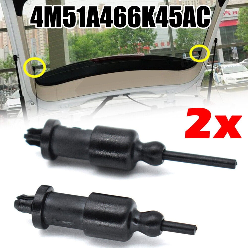 Rear Parcel Shelf Tray Strap String For Ford Focus Mk2 Cmax 4M51A466K45Ac Black Universal Fit Pack Of 2