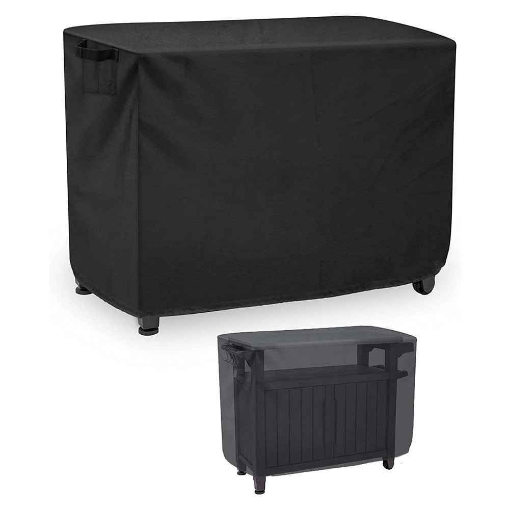 Waterproof Outdoor Prep Movable Dining Cart Pizza Oven Patio Grill Table Cover 104*61*81cm Smile Home 140*61*81cm