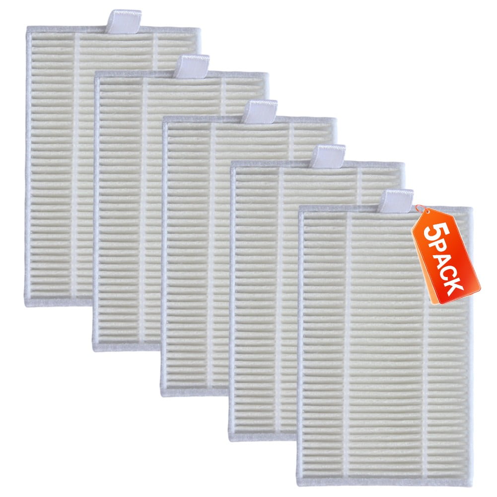 5Pcs Hepa Filter Kit For Bobsweep Pethair For Slam Replacement Parts Sweeper Accessories Household Supplies Cleaning Tools As Shown