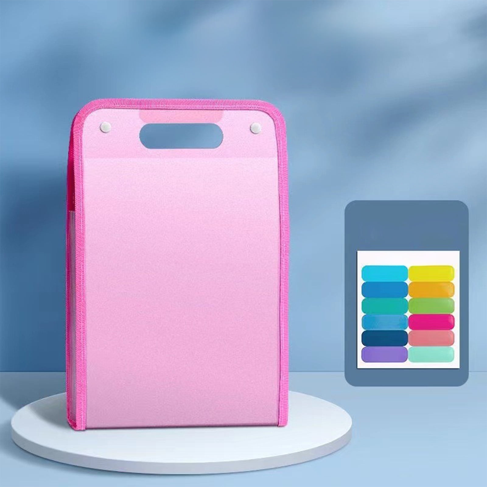Portable Vertical Expanding Accordion Folder with 13 Pockets Portable Vertical Expanding Accordion Folder with 13 Pockets
