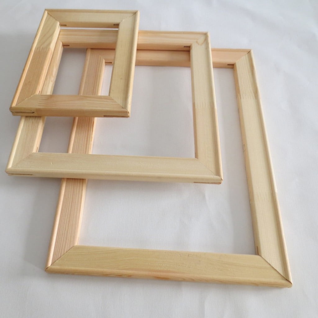 DIY Solid Wood Canvas Frame Kit for Paint by Number&Oil Painting& Painting by Number Wooden Art Frames,Wood Frame For Oil Painting Nature DIY Frame Picture Inner Picture Frame 15*20