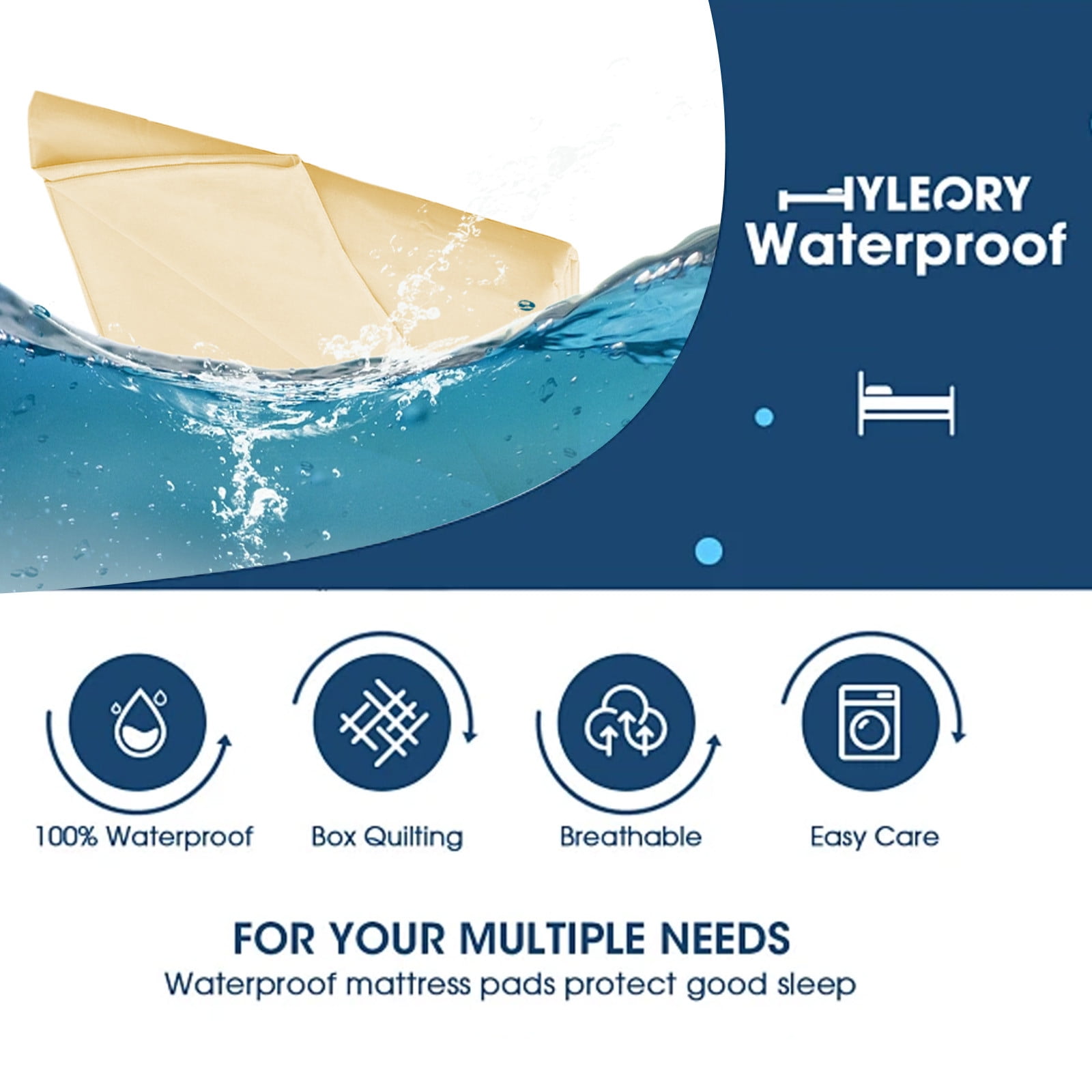 Waterproof Bed Flat Sheet