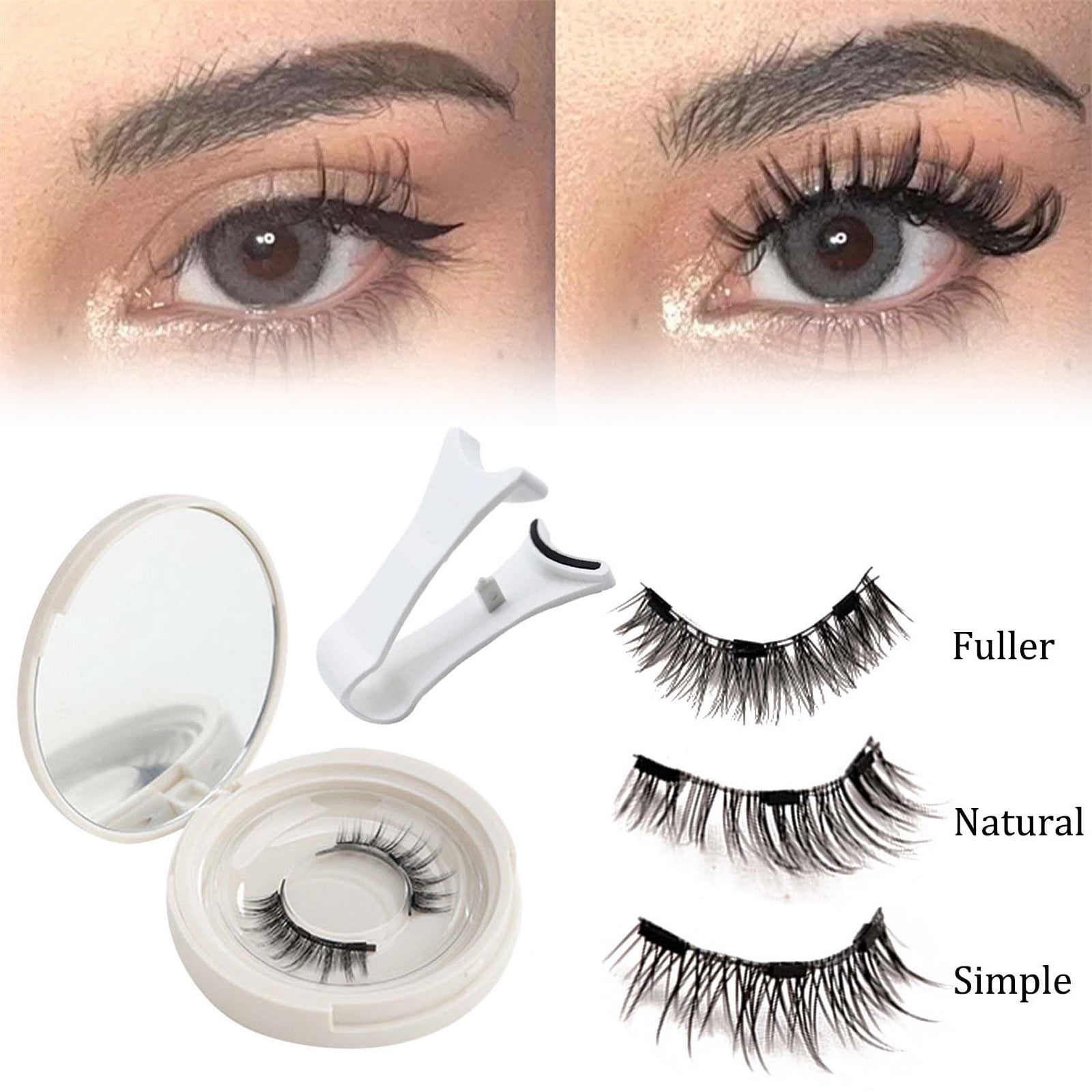 Magnetic Lashes - Magnetic Eyelashes Natural Look