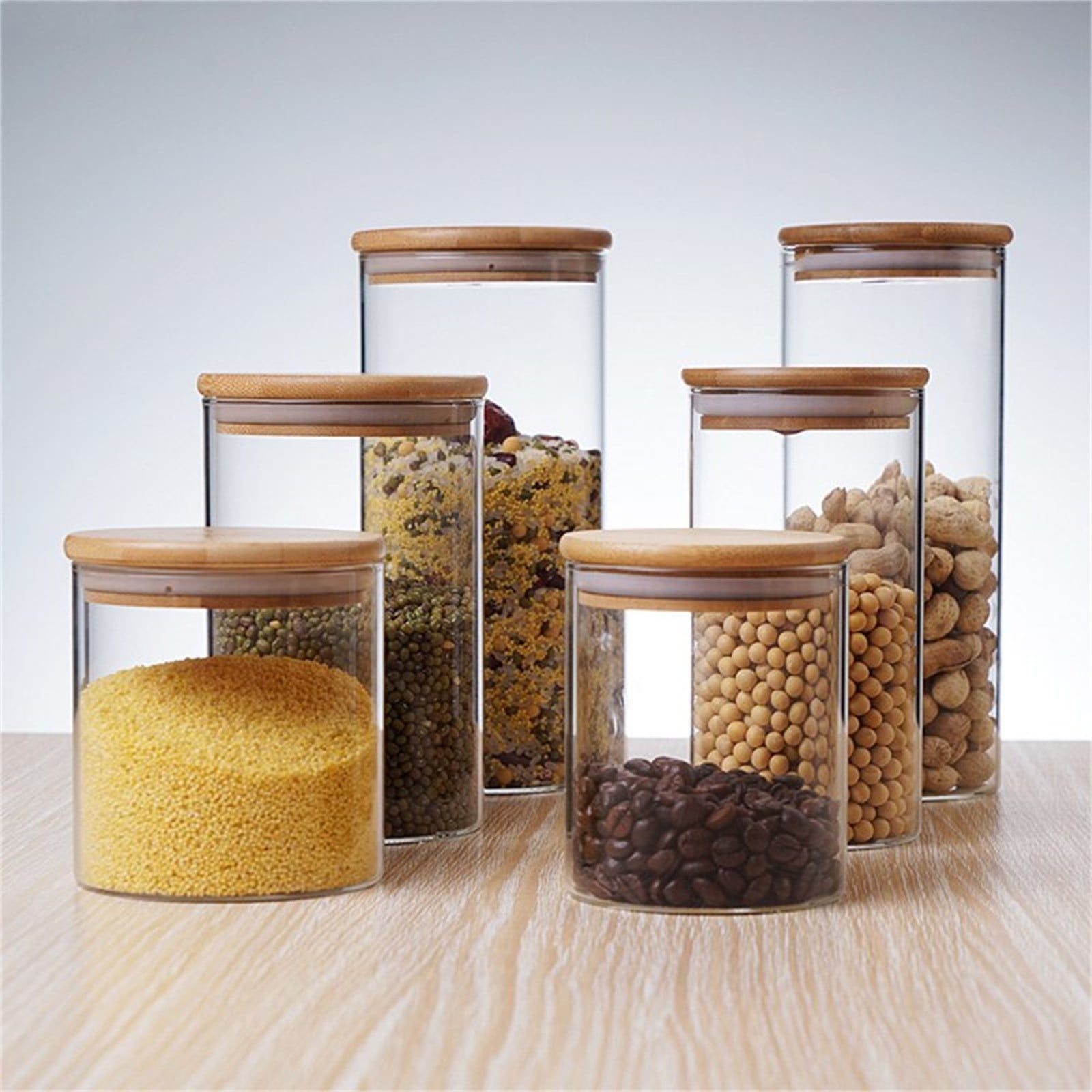 CGZQFEI Glass Storage Containers with Lids CGZQFEI Glass Storage Containers with Lids