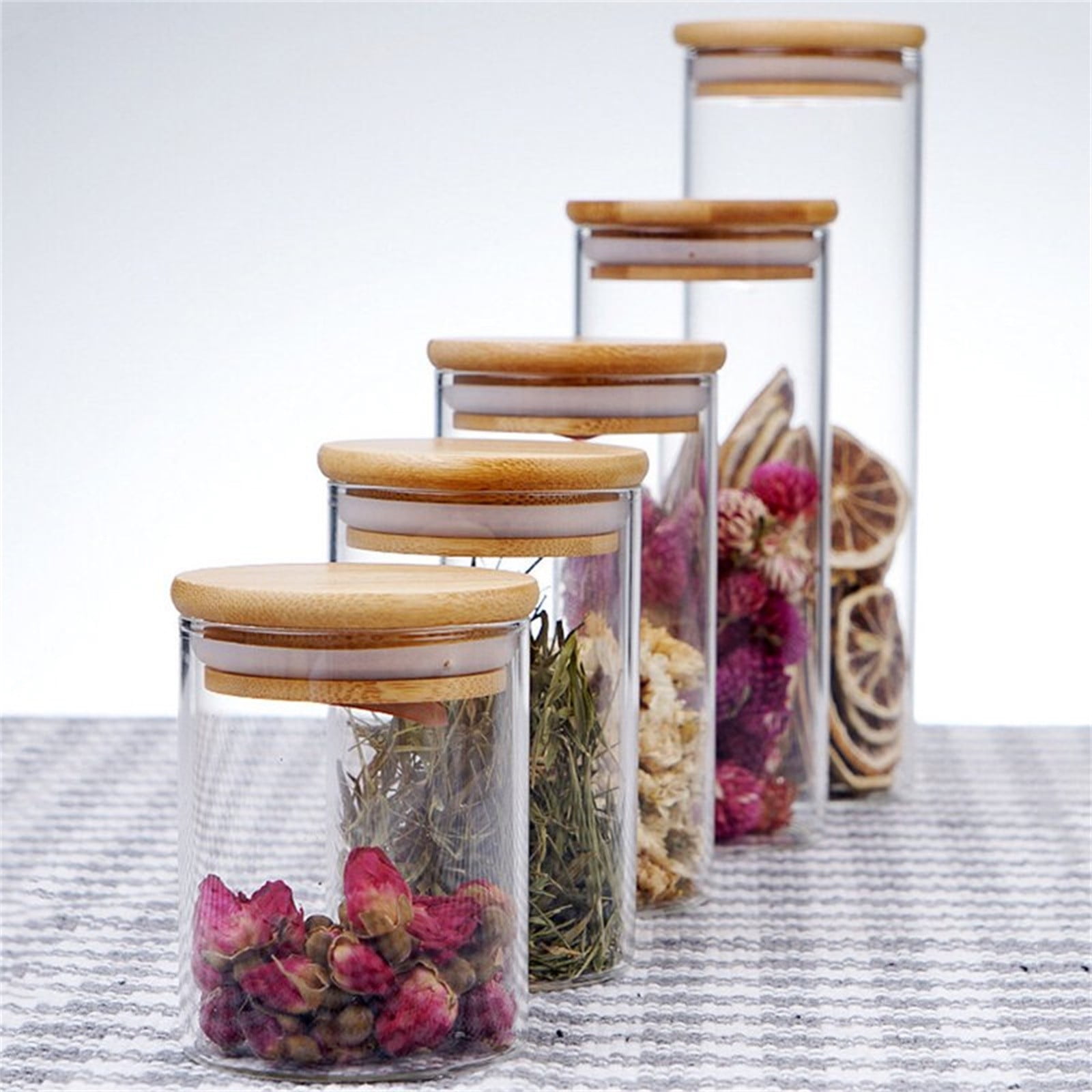 CGZQFEI Glass Storage Containers with Lids