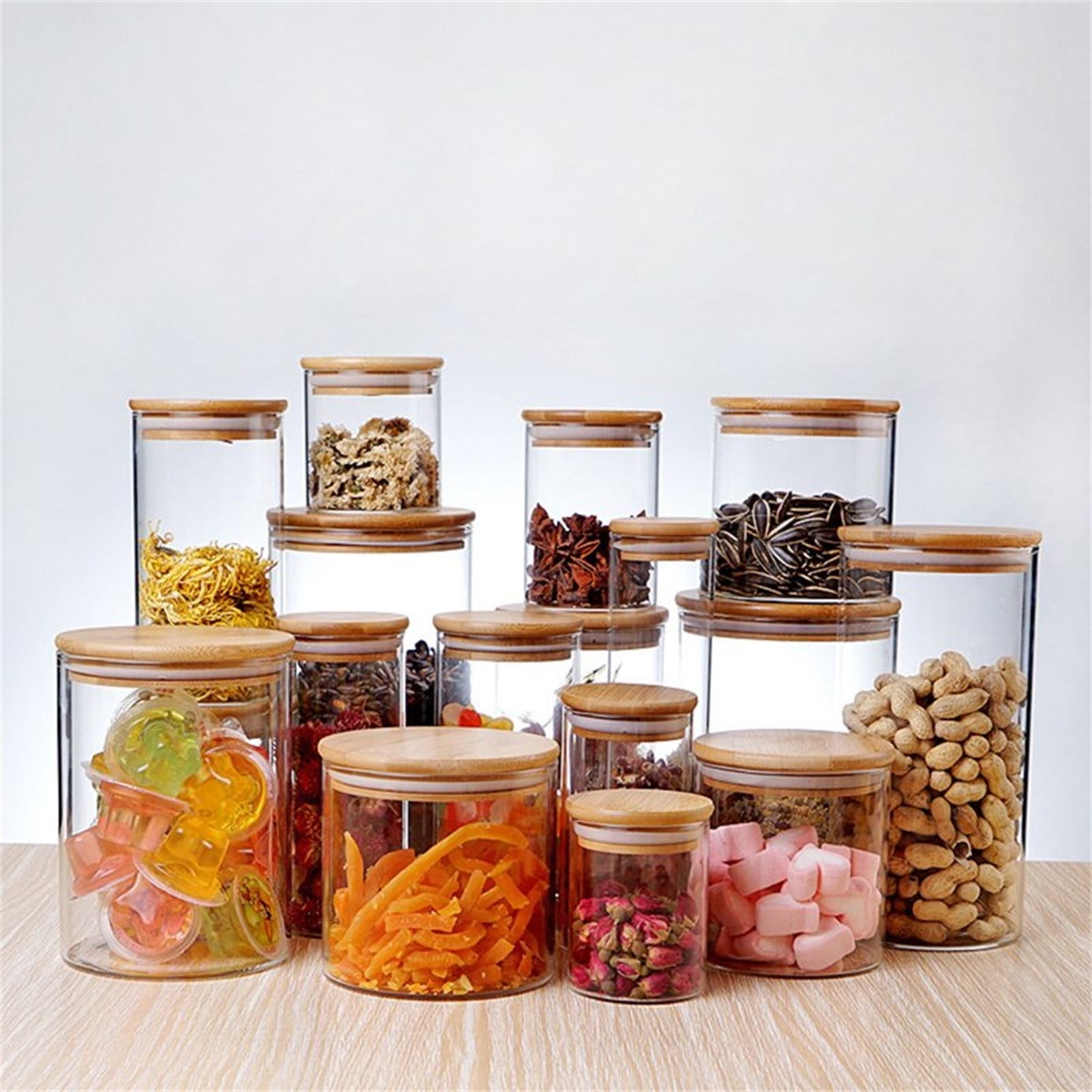 CGZQFEI Glass Storage Containers with Lids