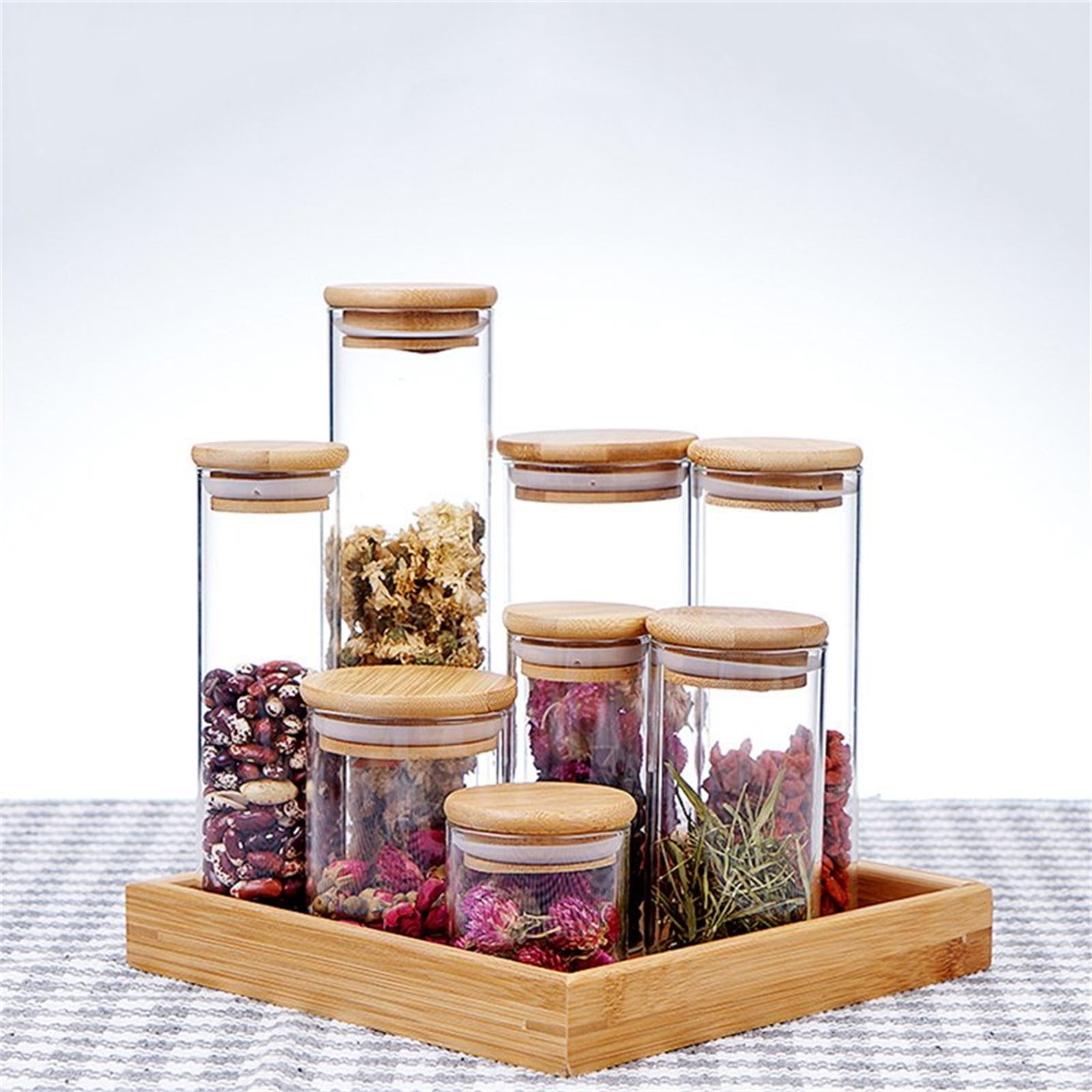 CGZQFEI Glass Storage Containers with Lids