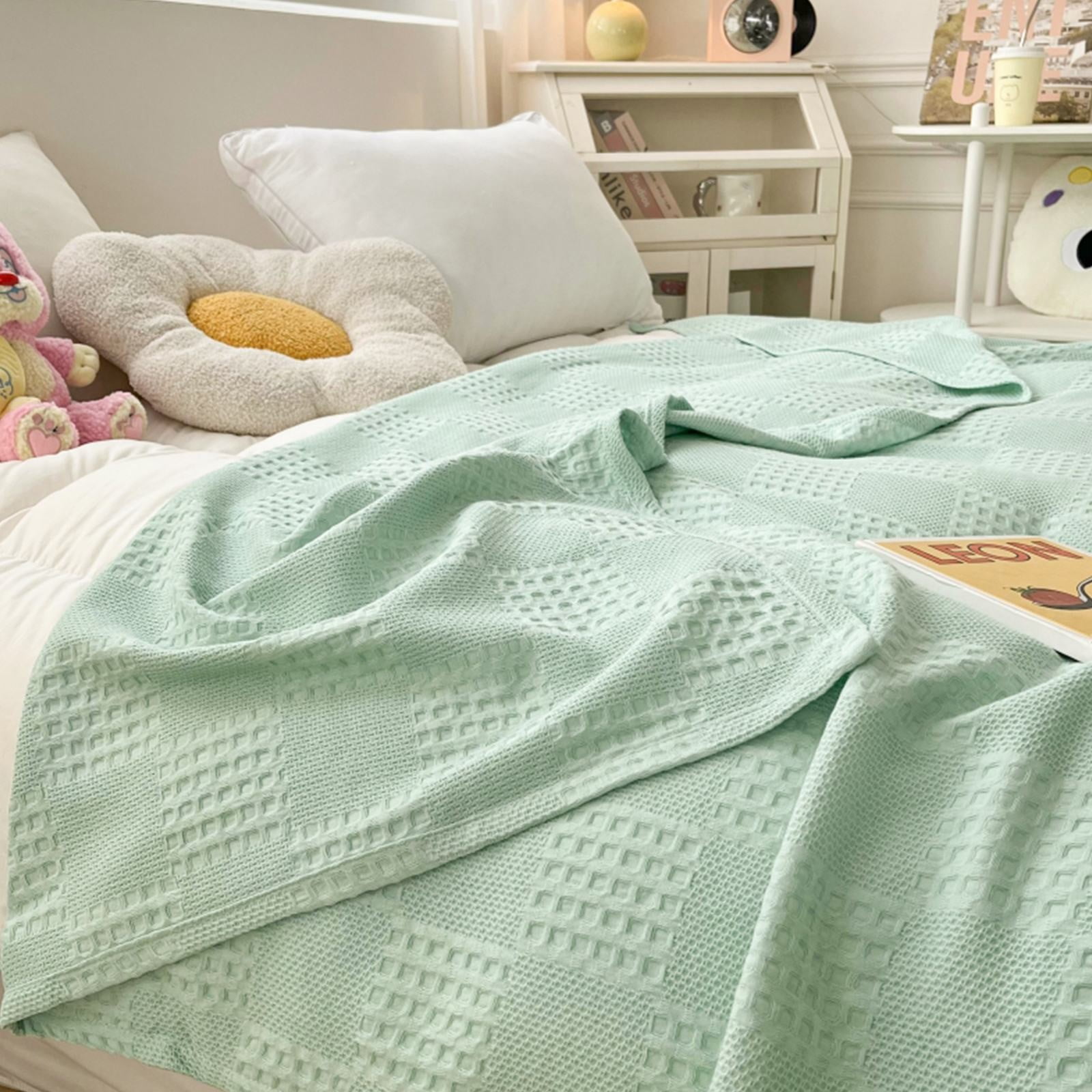 Soft Warm Blanket - Pure Cotton Lightweight Bedding