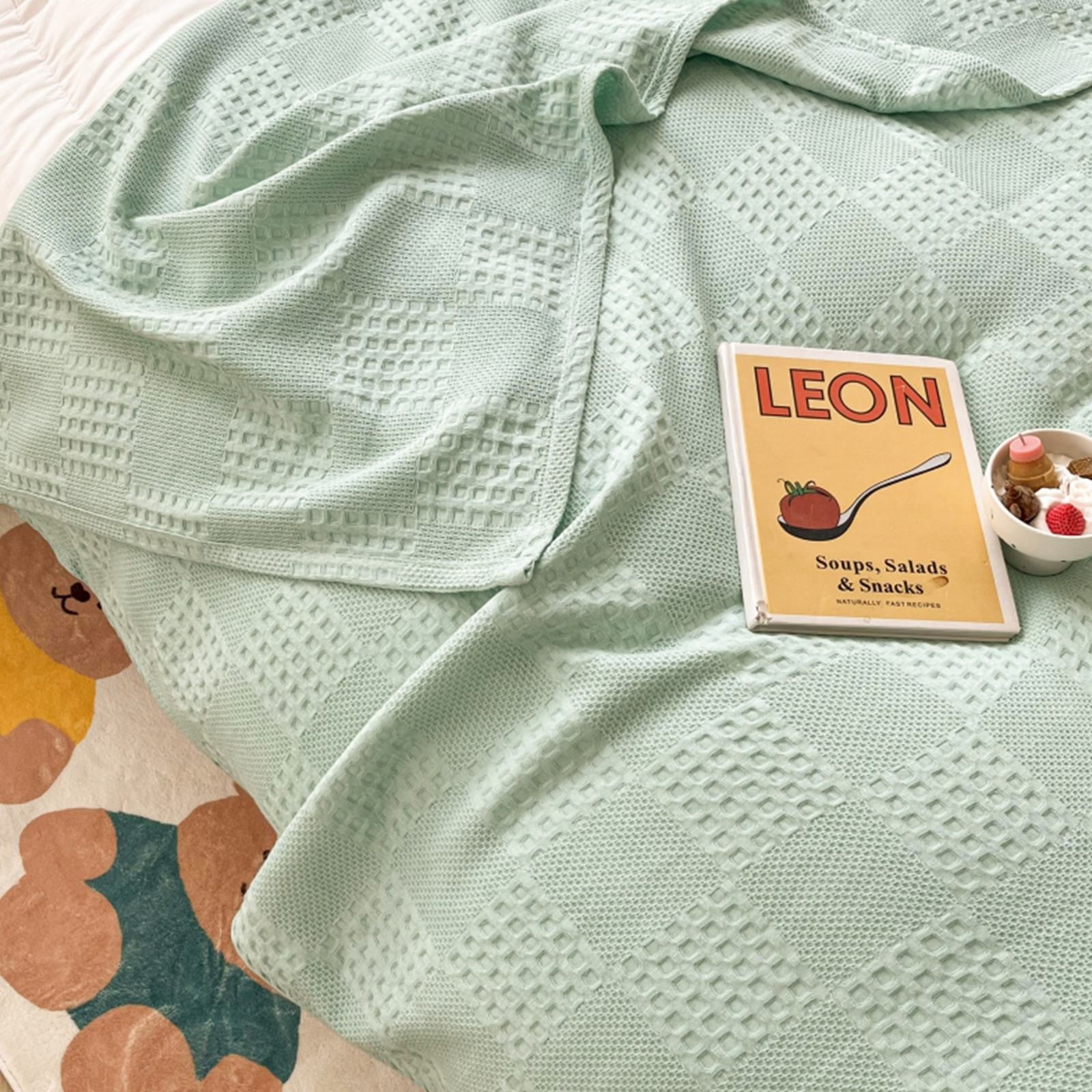 Soft Warm Blanket - Pure Cotton Lightweight Bedding