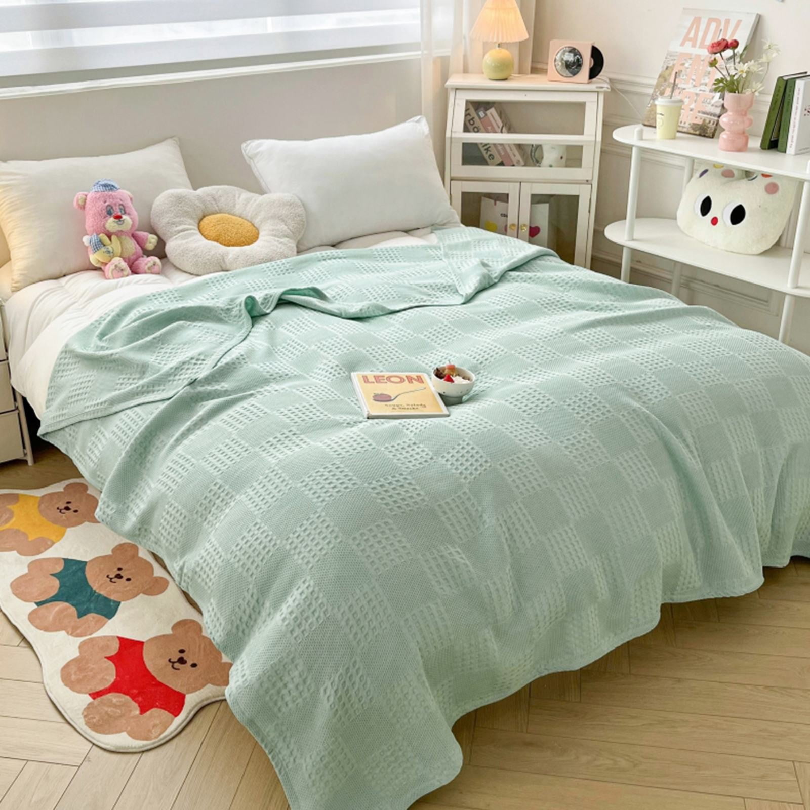 Soft Warm Blanket - Pure Cotton Lightweight Bedding