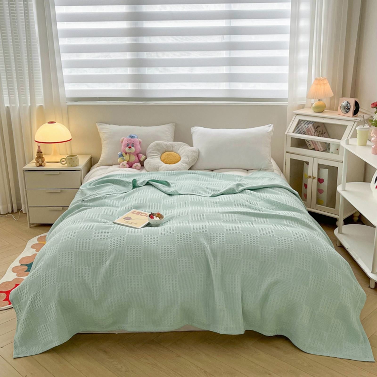 Soft Warm Blanket - Pure Cotton Lightweight Bedding