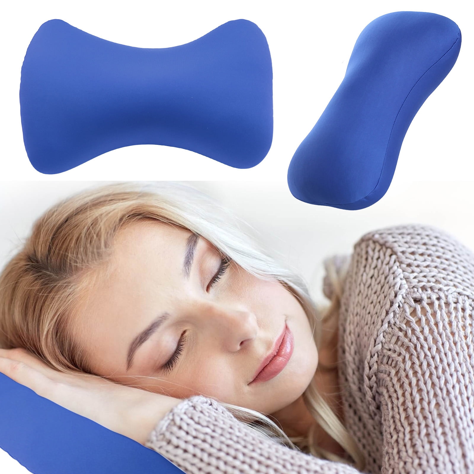 38cm×20cm Bone-Shaped Office Nap Pillow - Soft Foam Headrest for Travel 38cm×20cm Bone-Shaped Office Nap Pillow - Soft Foam Headrest for Travel