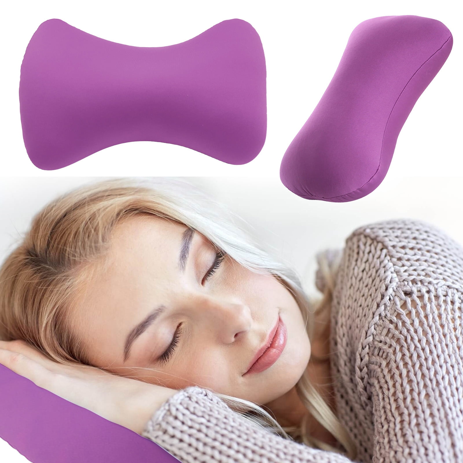 38cm×20cm Bone-Shaped Office Nap Pillow - Soft Foam Headrest for Travel 38cm×20cm Bone-Shaped Office Nap Pillow - Soft Foam Headrest for Travel
