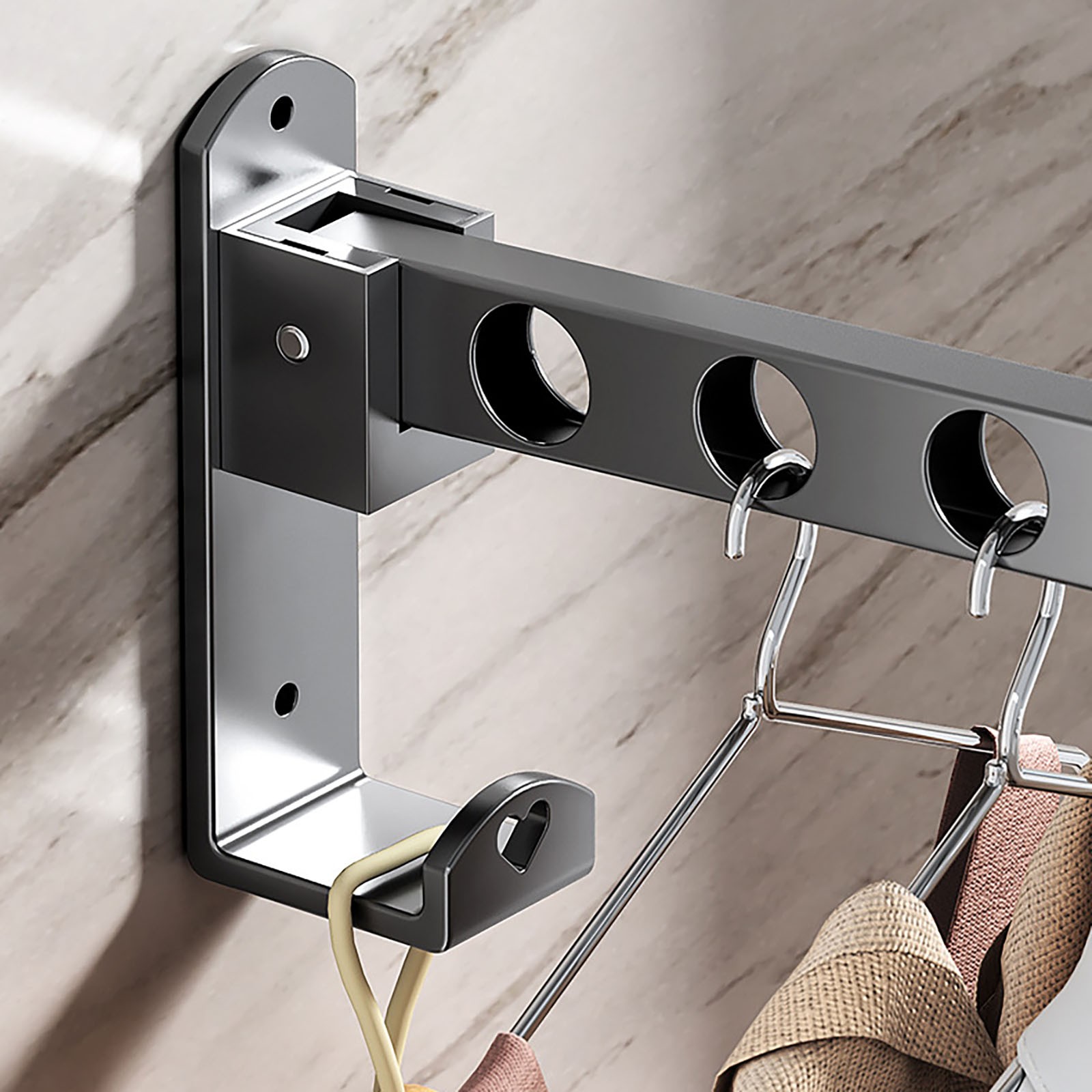 Retractable Folding Wall Hanger