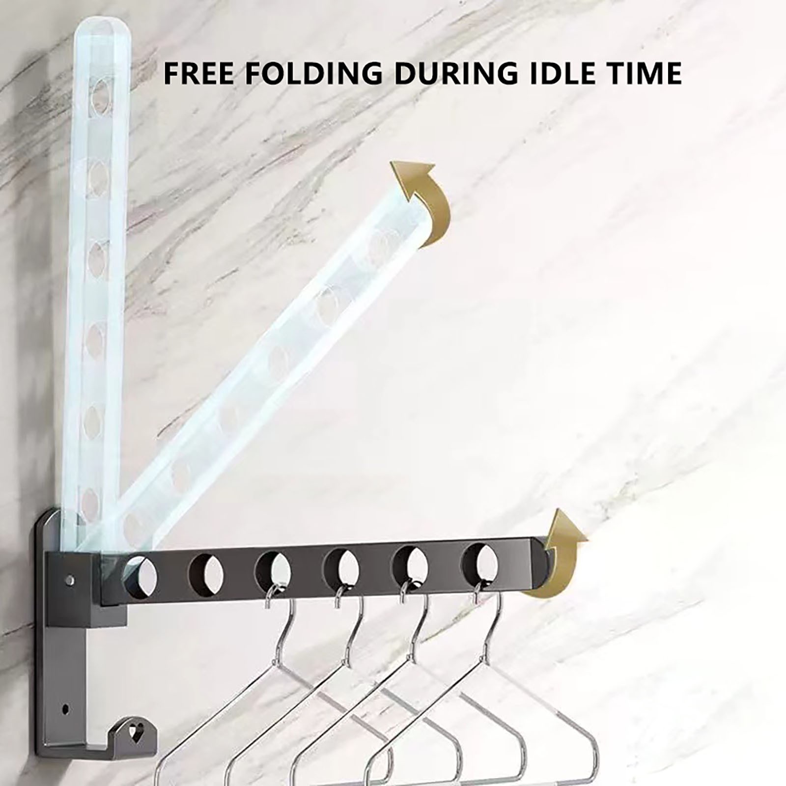 Retractable Folding Wall Hanger