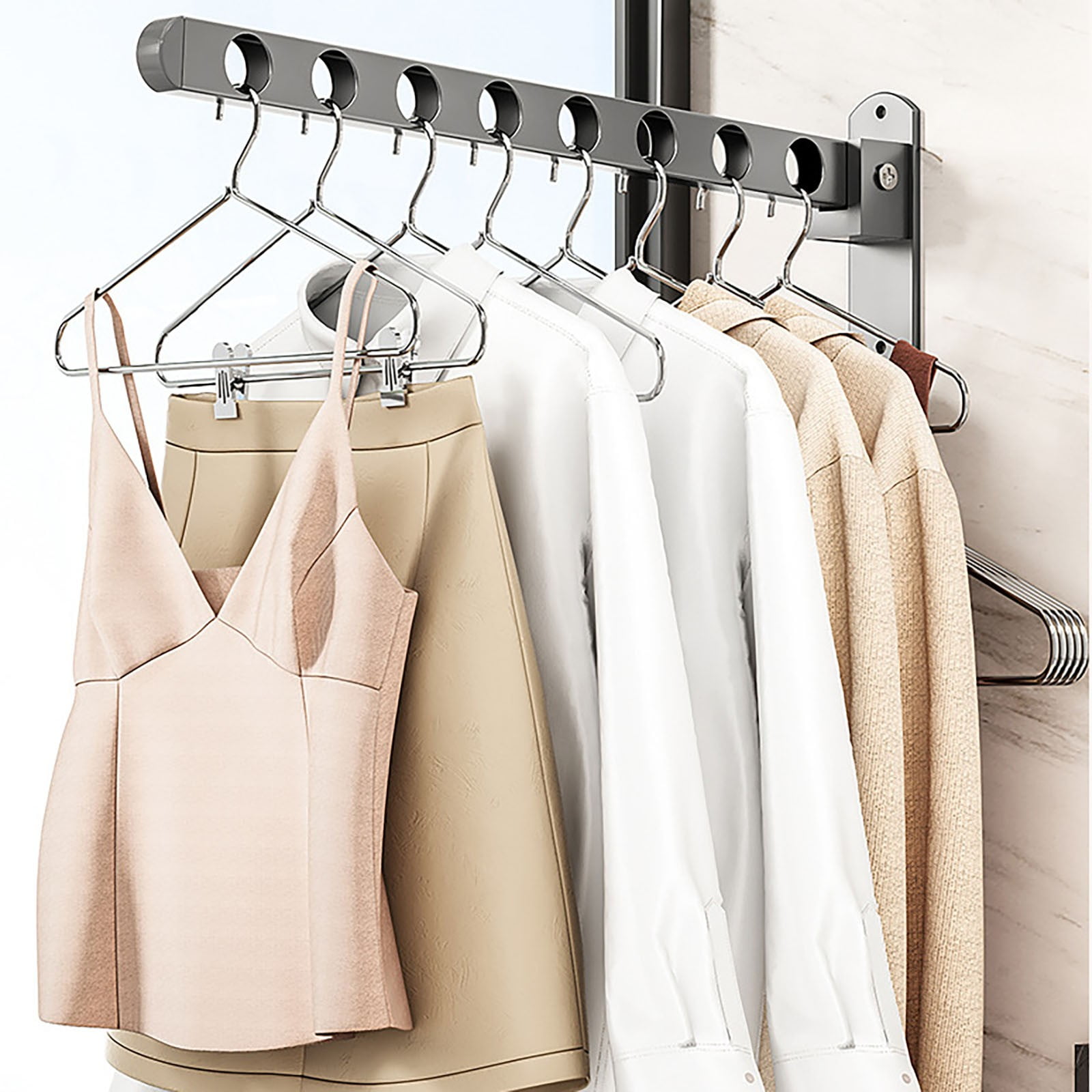 Retractable Folding Wall Hanger
