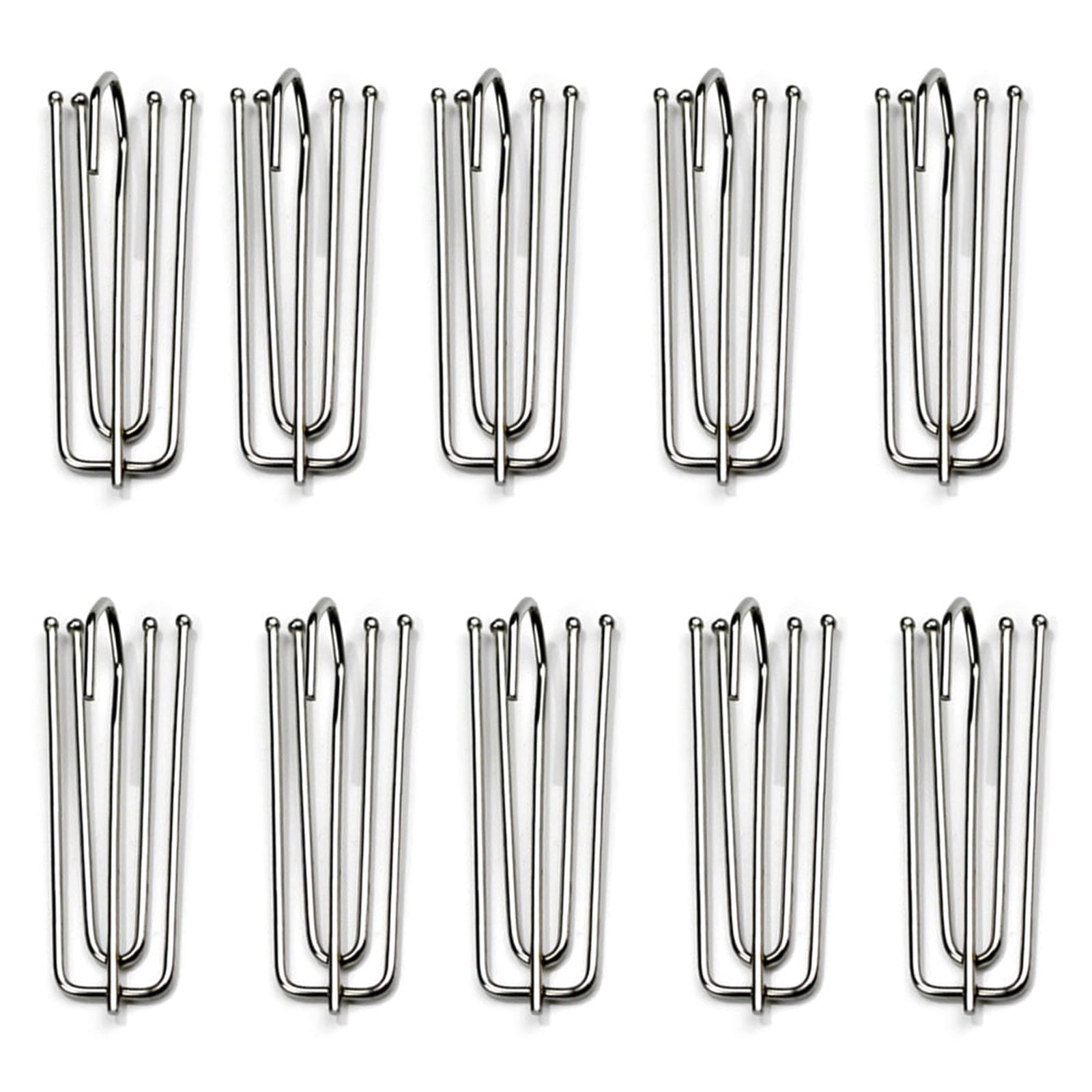 Stainless Steel Drapery Hook and Pin for Pleated Drapes