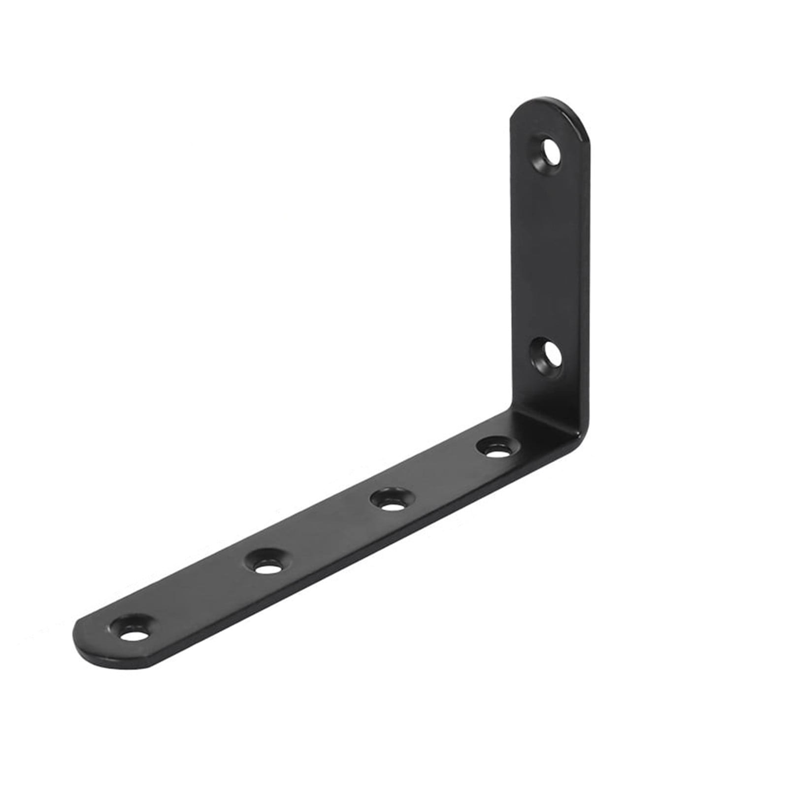 Black L Brackets for Wood