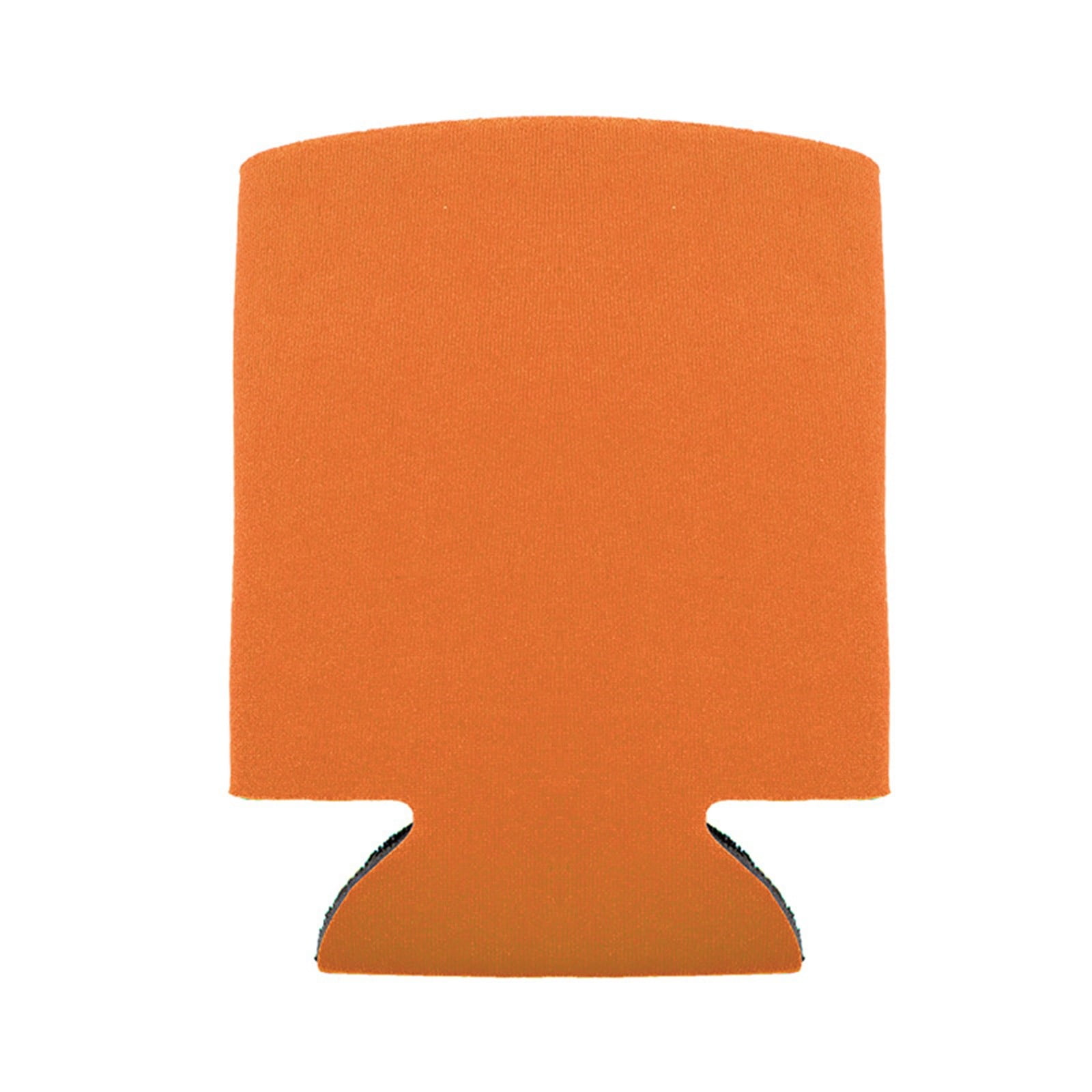 1 Pcs Blank Beer Can Coolers Sleeves,Can Covers Beer Keeps Beer Cold and Hands Warm,Bottle Sleeves Coolers Holder Non-slip nylon Can Coolier Sleeves,Open Bottom,2.75x5.11 in(Pink2) Z1-Orange