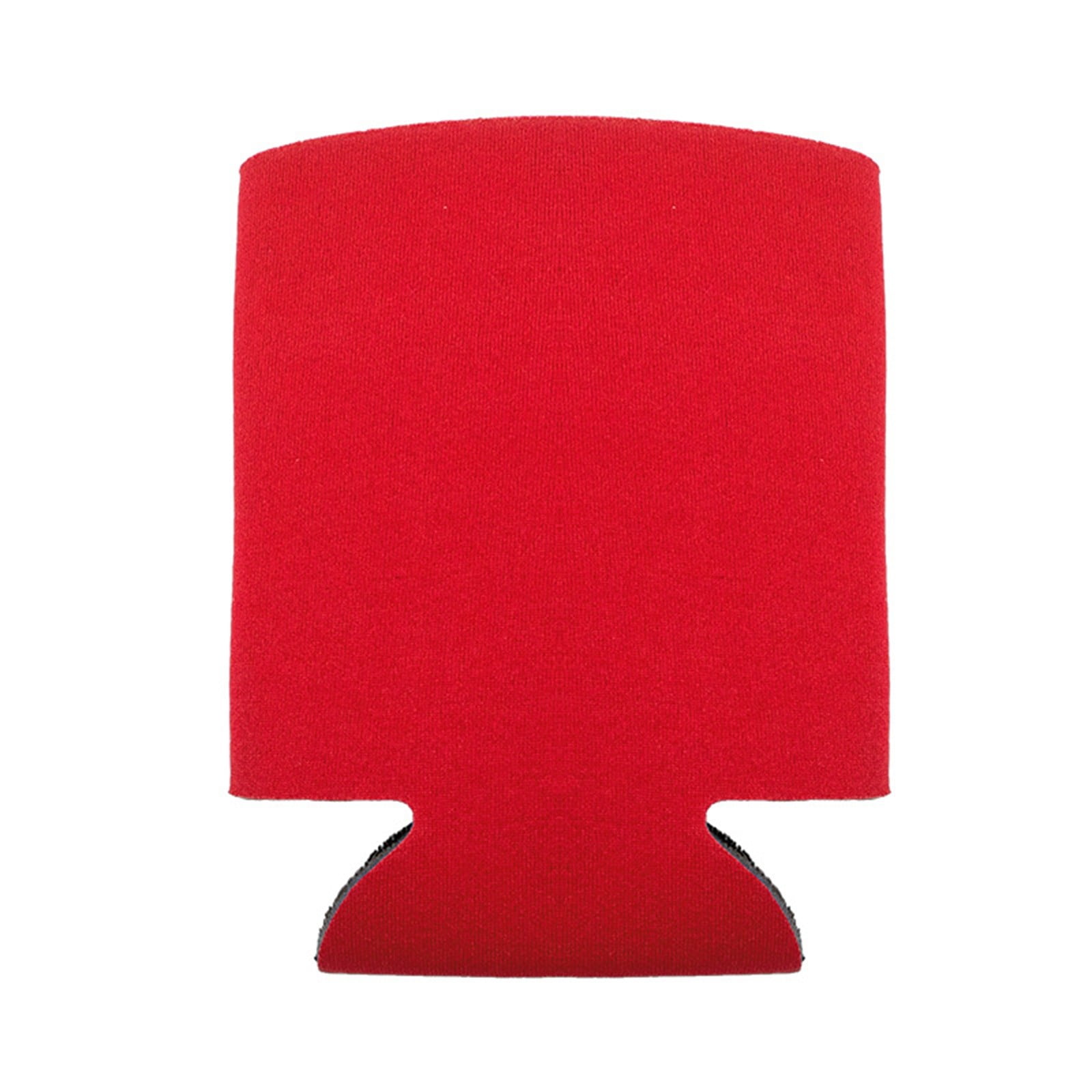 1 Pcs Blank Beer Can Coolers Sleeves,Can Covers Beer Keeps Beer Cold and Hands Warm,Bottle Sleeves Coolers Holder Non-slip nylon Can Coolier Sleeves,Open Bottom,2.75x5.11 in(Pink2) Z1-Red